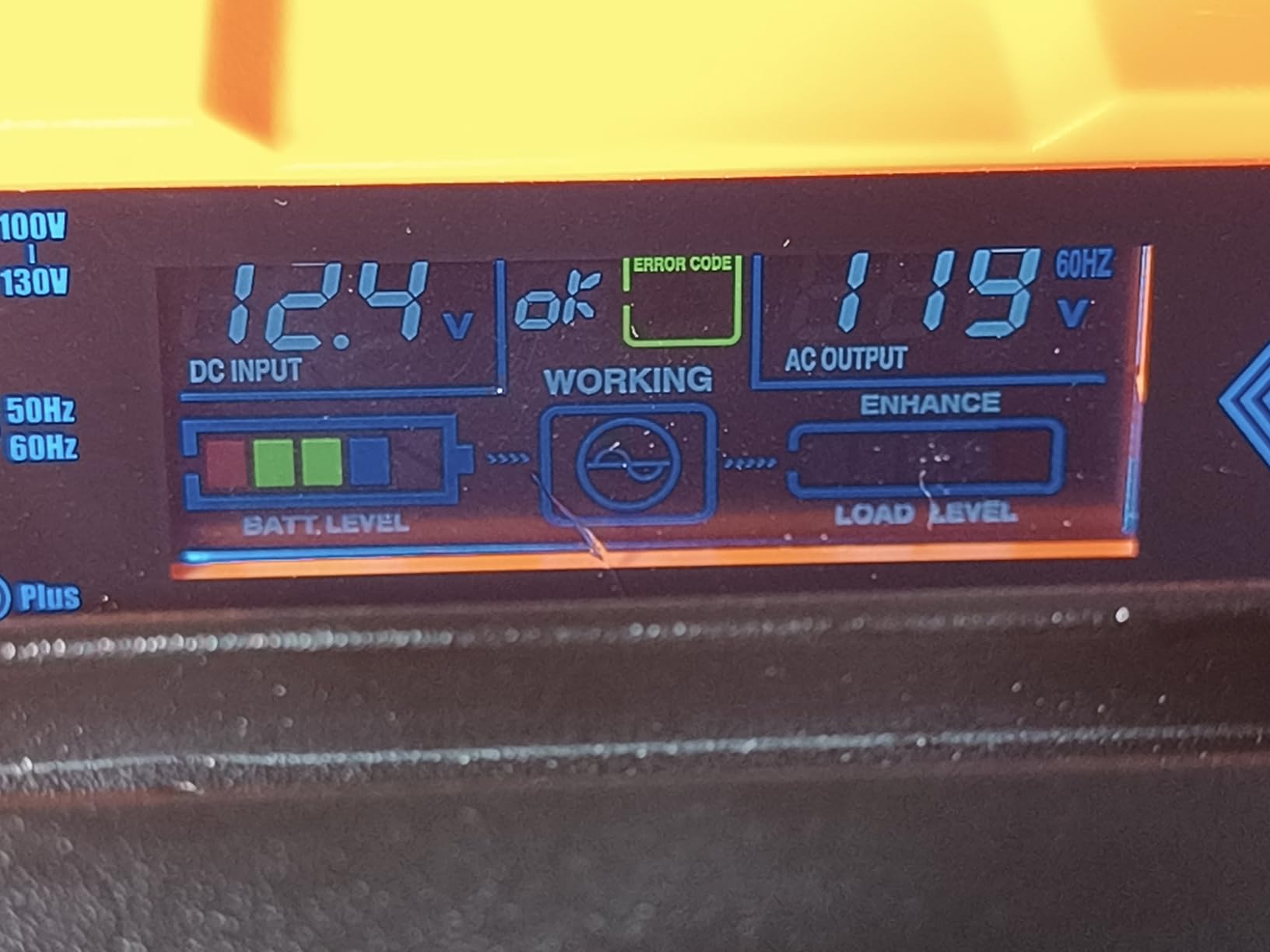 BELTTT 1000Watt Pure Sine Wave Inverter 12V DC to 120V AC for RV, Truck, Off-Grid, Solar Inverter 12V to 110V Converter with Dual AC Socket and 5V 2.1A USB, Power Inverter, Intelligent LCD, 2000W Peak customer photo 2