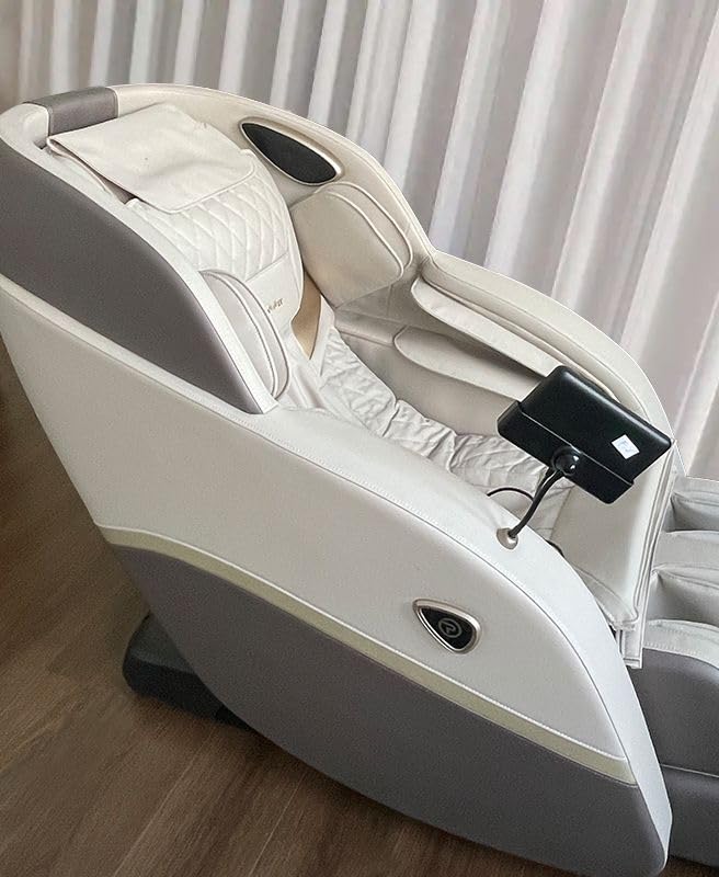 Real Relax 3D Massage Chair Full Body SL-Track Recliner Favor-22 | 16 Auto Modes, 4 Massage Techniques, Voice Broadcast, Body Scan, Foot Rollers, Zero Gravity, Bluetooth, Brown customer photo 2