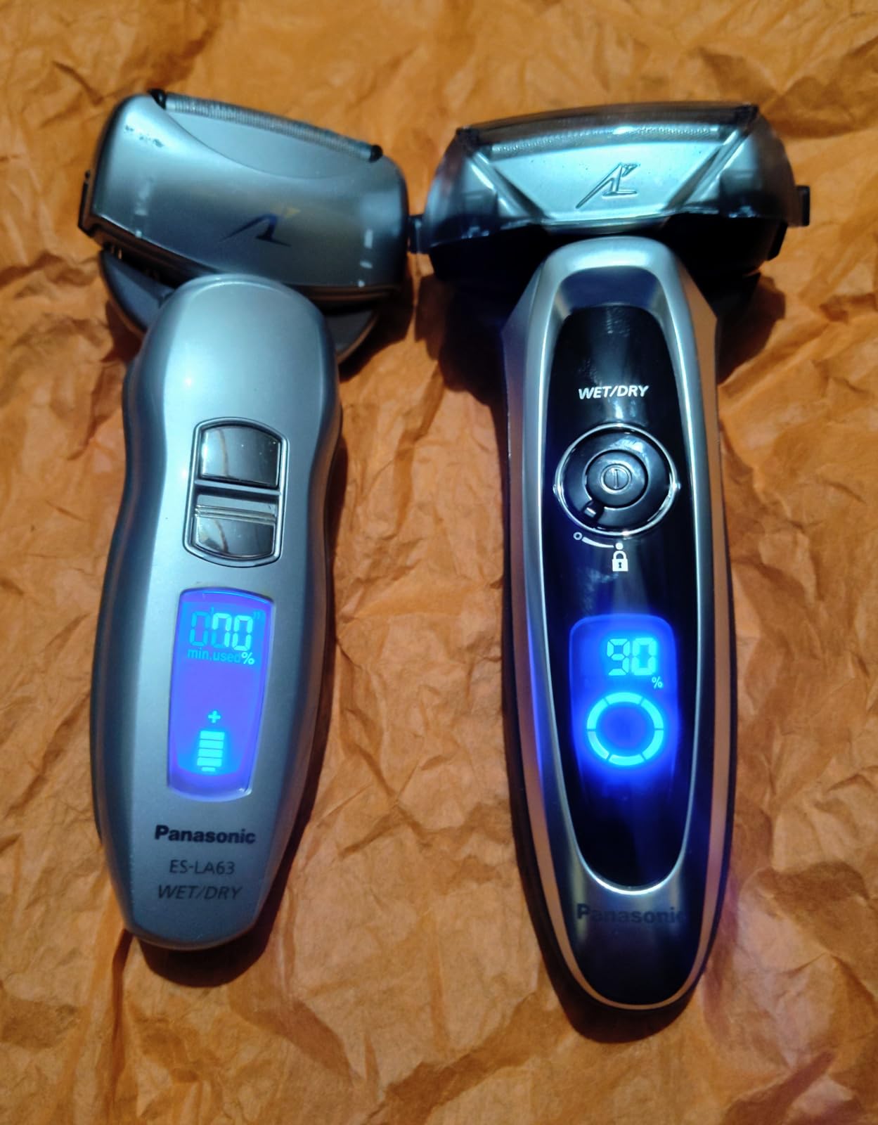 Panasonic ARC5 Palm-Sized Foil Shaver, Powerful Travel Electric Razor for Men, USB-C Charge Wet/Dry, Easy-Clean Luxury Japanese 5-Blade, Smooth & Precise Cut w/Smart Sensor (Natural Sea Stone) customer photo 2