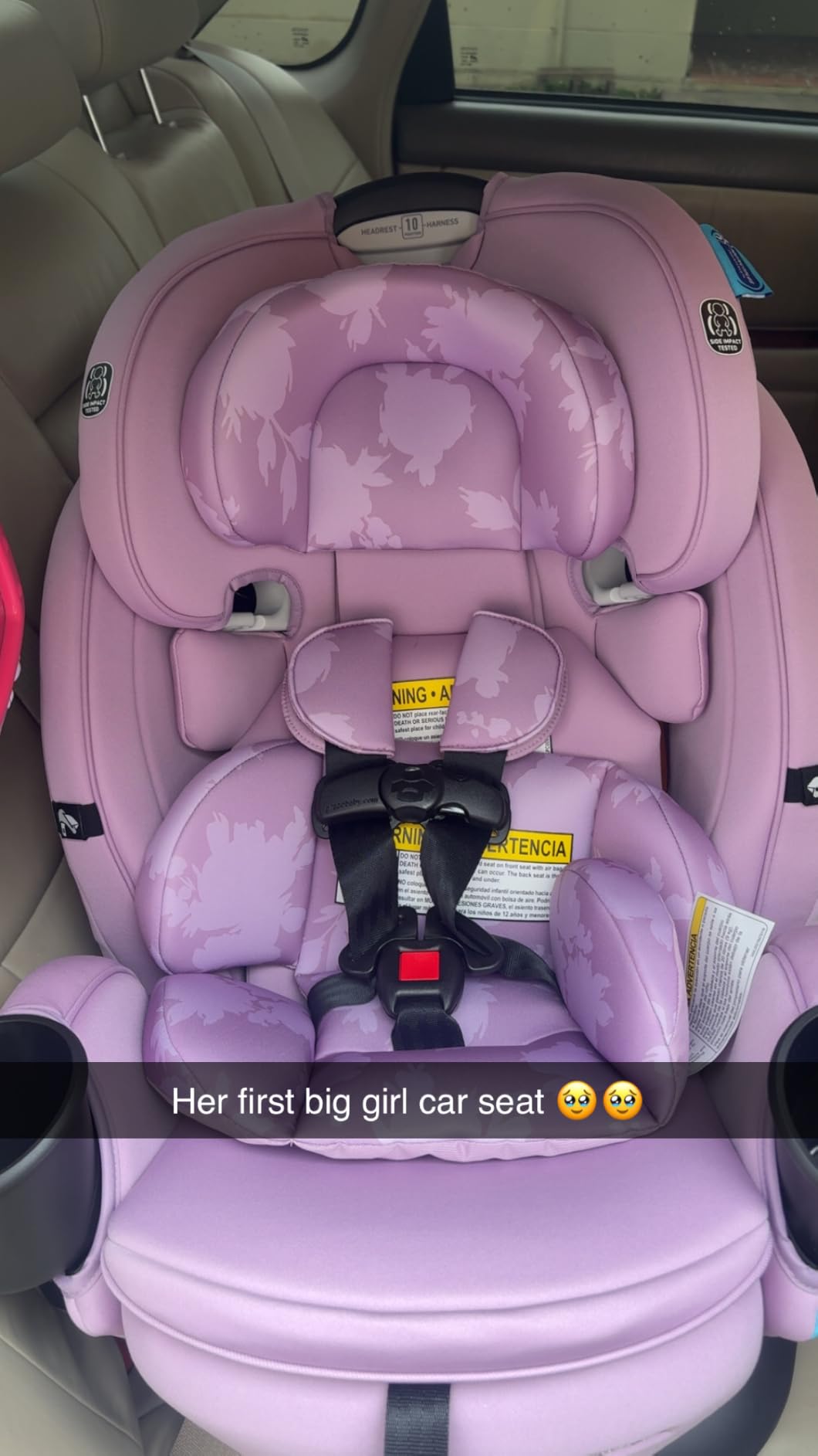 Graco Turn2Me 3-in-1 Rotating Convertible Car Seat, London, Rear-Facing Rotation Only, Forward-Facing Mode, Highback Booster Up to 100 lbs, Adjustable Headrest & Harness, Steel Reinforced Frame customer photo 1