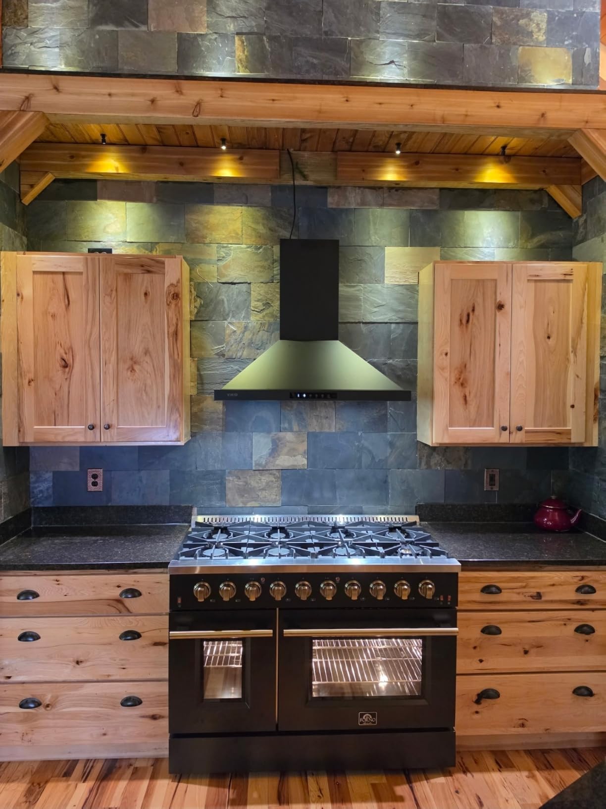 VIKIO HOME 30 Inch Pro Wall Mount Range Hood 980CFM, Direct 3 Speed Panel with Gesture & Touch Control, Ducted/Ductless Stainless Steel Kitchen Vent Hood, Delay Shut-Off, Includes Duct & Filter customer photo 1
