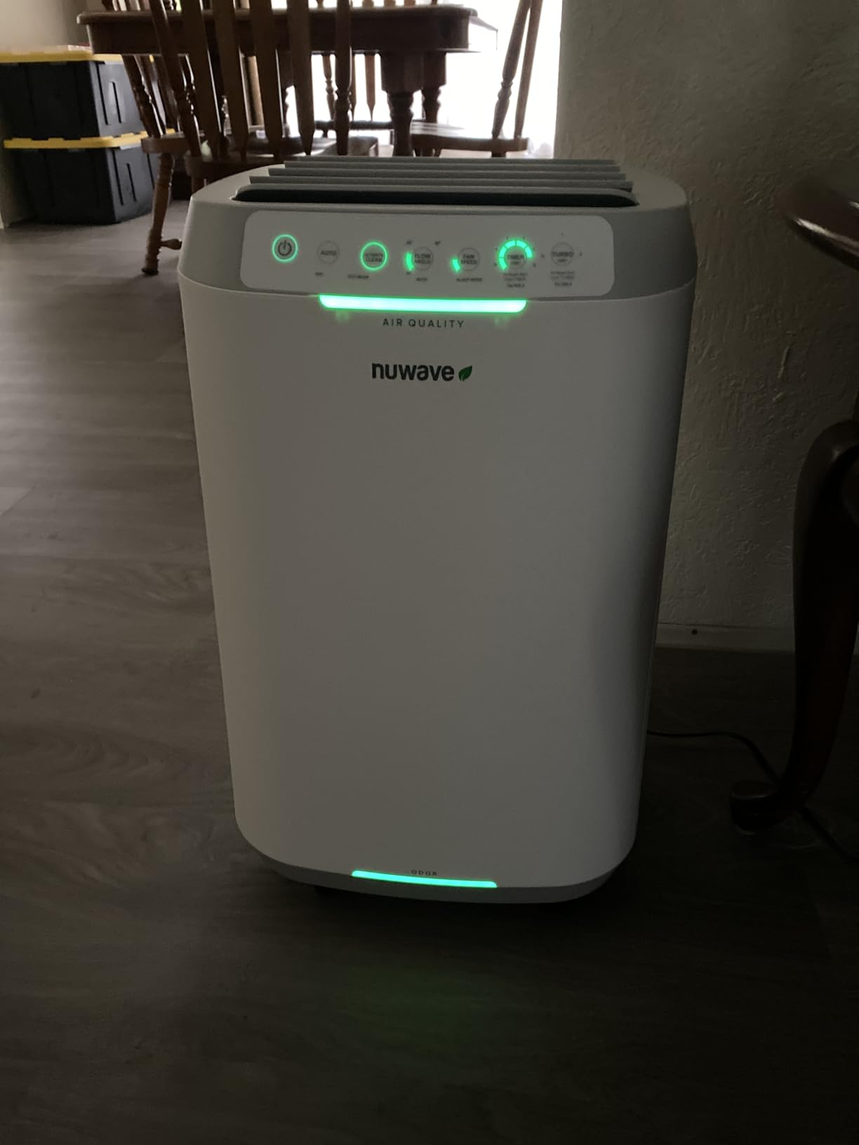 Nuwave Forever Smart Air Purifier for Home, Never Replace Air Filter System | Patented 7-Stage Filtration, Cleans Large Room up to 2,002 Sq Ft, Adjustable Flow Panel, Washable Filters customer photo 1