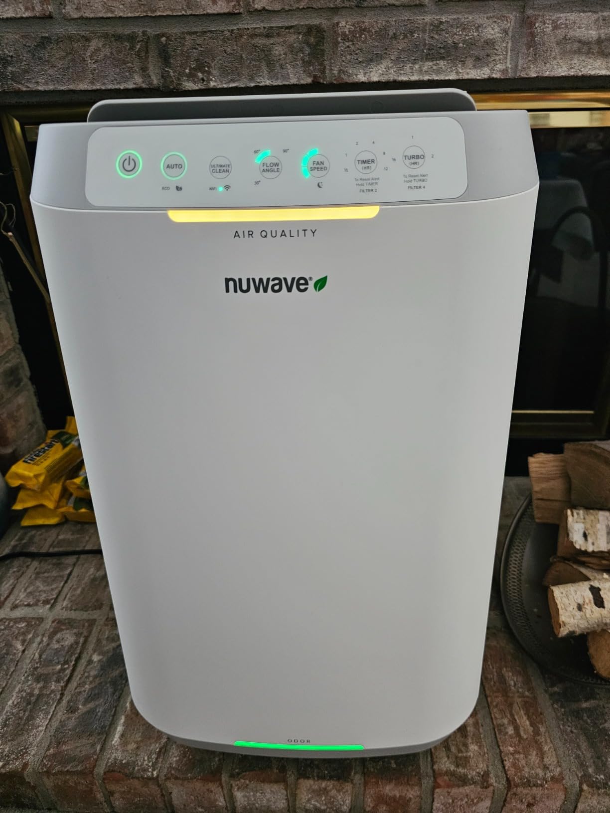 Nuwave Forever Smart Air Purifier for Home, Never Replace Air Filter System | Patented 7-Stage Filtration, Cleans Large Room up to 2,002 Sq Ft, Adjustable Flow Panel, Washable Filters customer photo 2