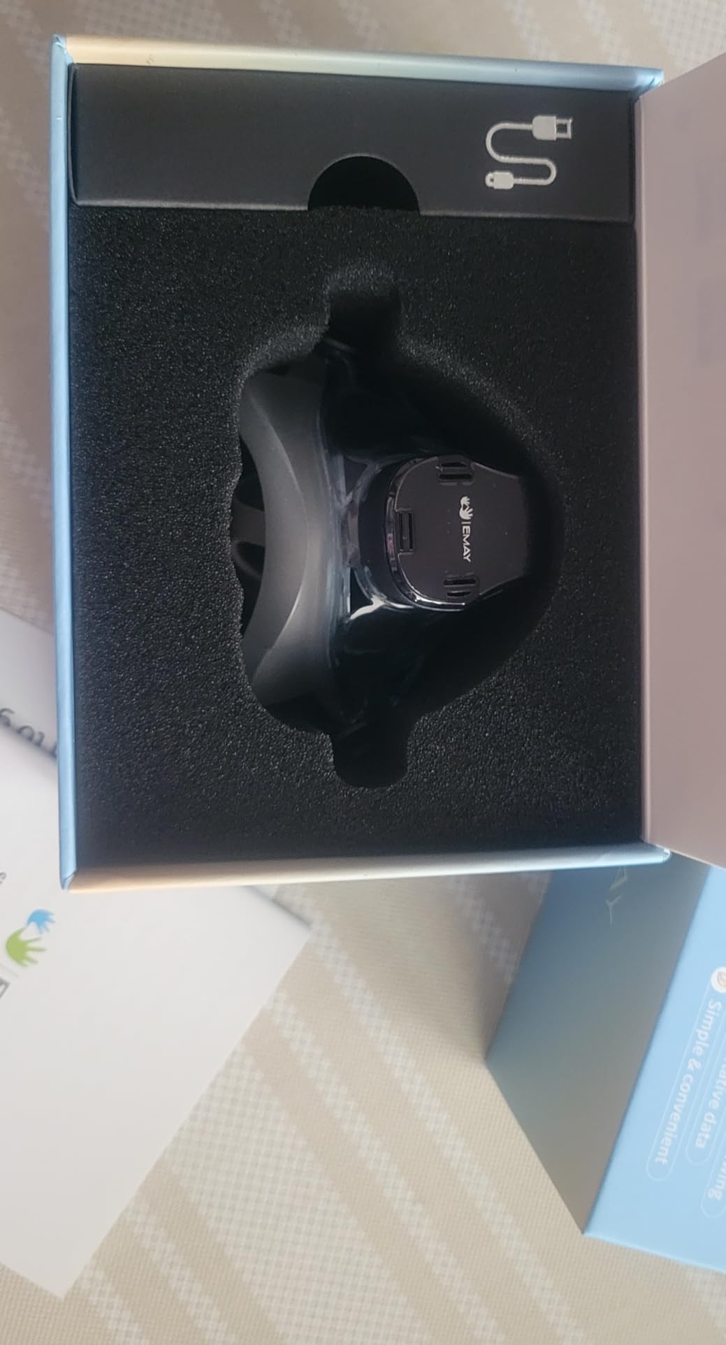 EMAY Sleep Breathing Monitor for Airflow Tracking | Record Breathing Continuously On the App | Monitor Sleep Quality and Respiratory Events | Generate Professional Sleep Report with Data Analysis customer photo 2