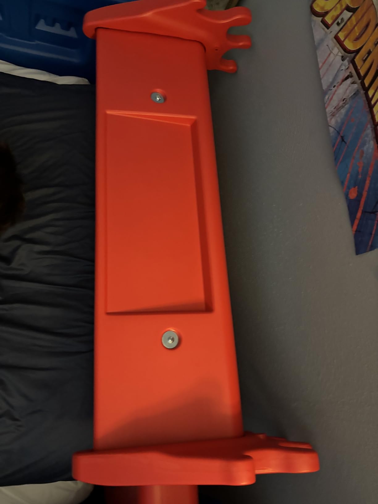 Delta Children - Spidey and His Amazing Friends Web Crawler Race Car Twin Bed, Blue/Red customer photo 2