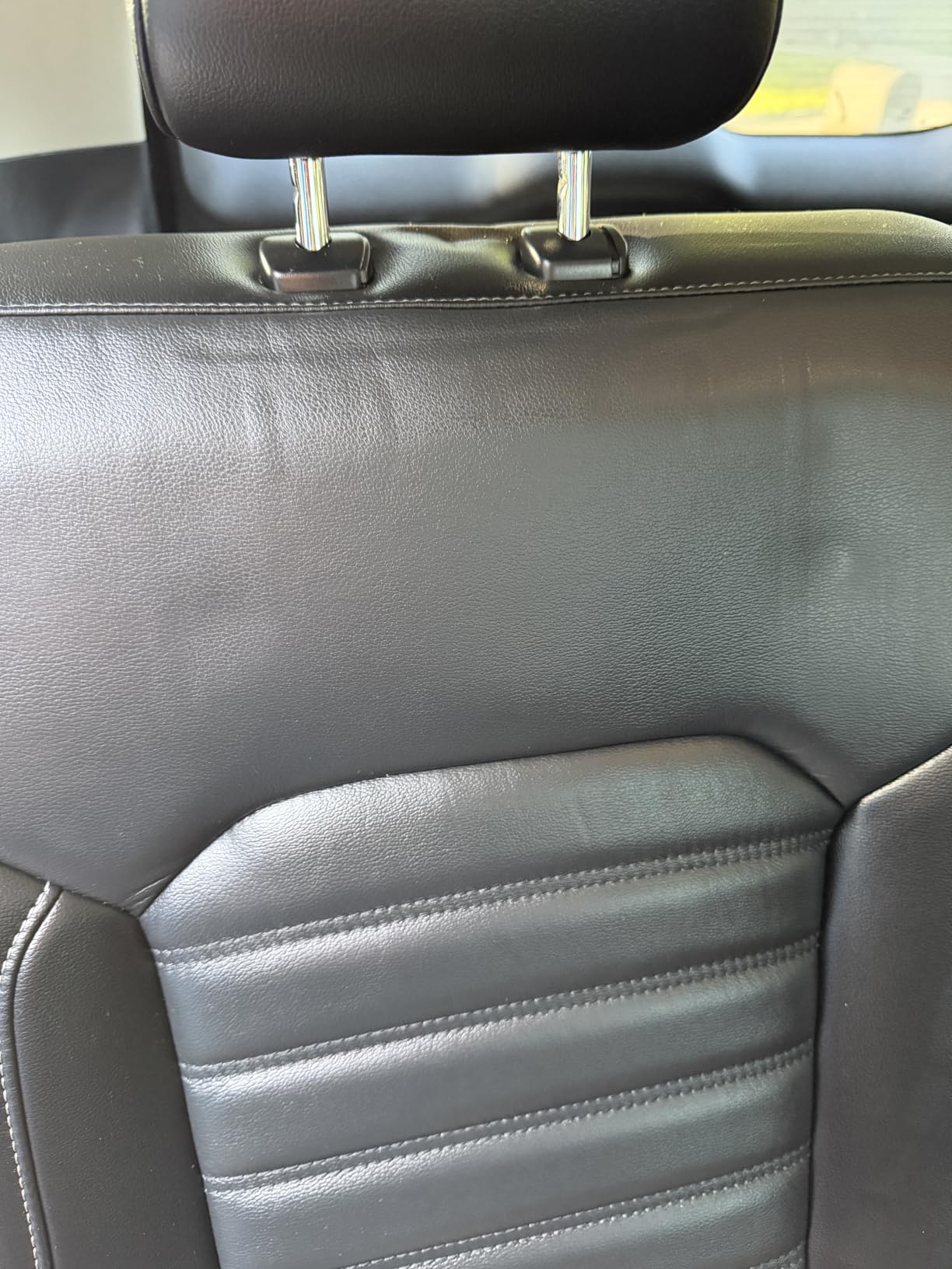 WeatherTech Child Car Seat Protector with Back | Spill Protection, Prevents Seat Compression, Grey customer photo 2