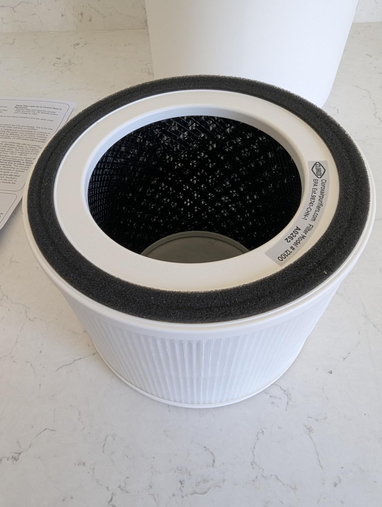 Clorox Medium Room Turbo Air Purifiers for Home With True HEPA Filter, 1,000 Sq Ft, Reduces 99.9% of Mold, Viruses, Wildfire Smoke, Allergens, Pet Allergies, Dust, Whisper Quiet customer photo 2