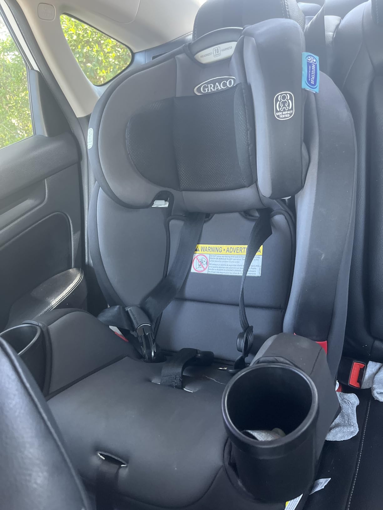 Graco TriRide 3-in-1 Reclining Car Seat, Kipling - Rear & Forward Facing Car Seat, Highback Booster, Adjustable Headrest customer photo 1