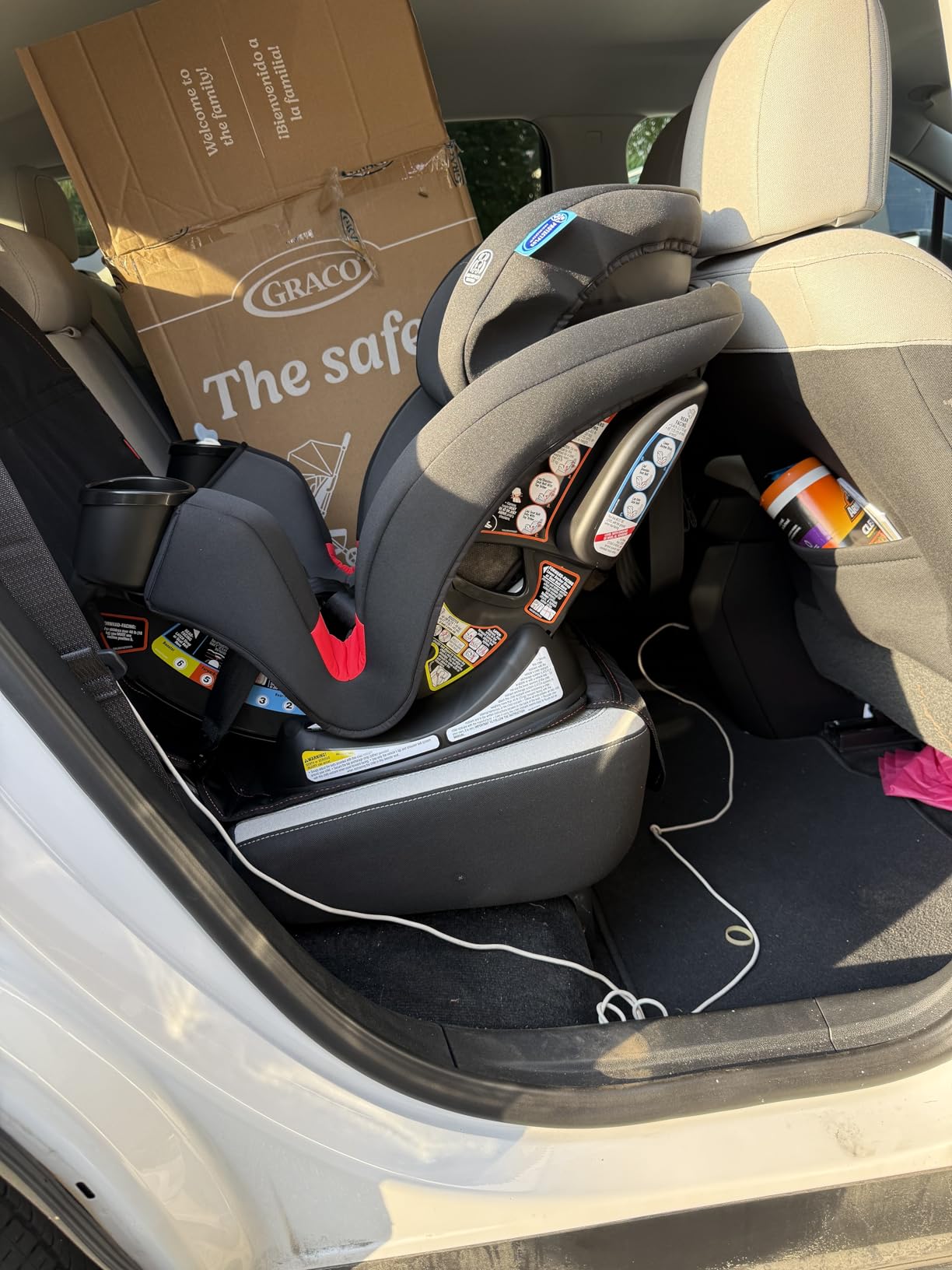 Graco TriRide 3-in-1 Reclining Car Seat, Kipling - Rear & Forward Facing Car Seat, Highback Booster, Adjustable Headrest customer photo 2
