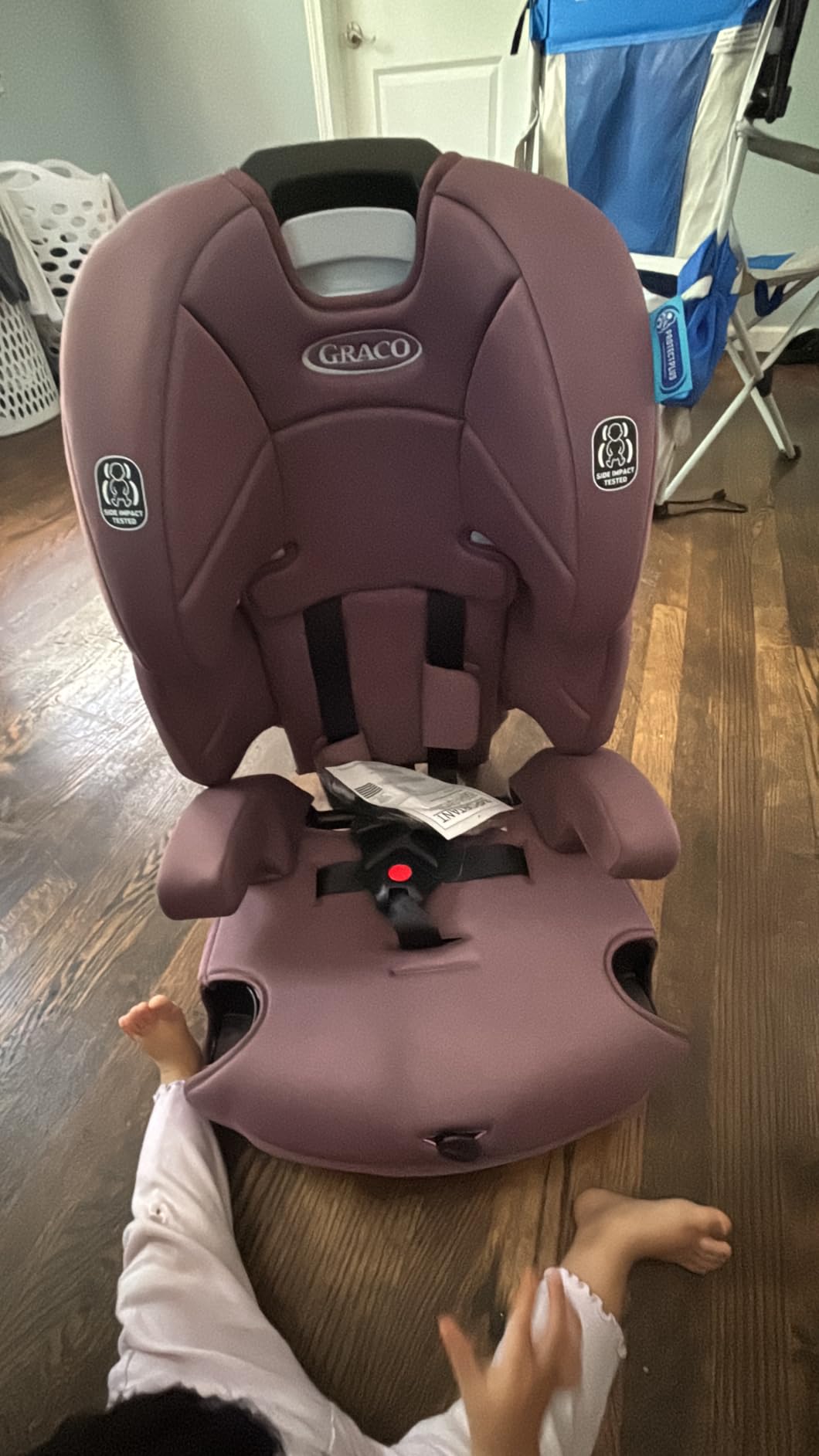 Graco Tranzitions 3-in-1 Harness Booster Car Seat, Forward Facing Car Seat, Highback, to Backless Booster, Proof customer photo 1
