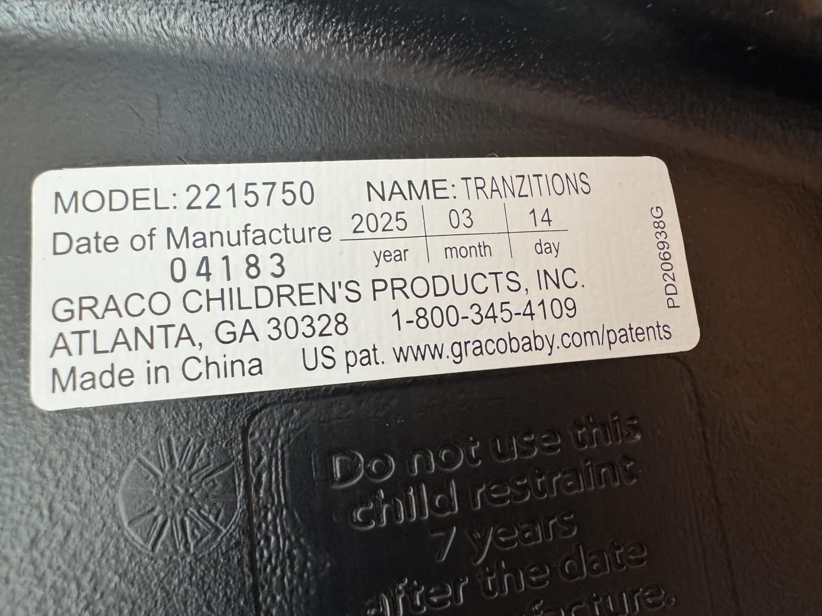Graco Tranzitions 3-in-1 Harness Booster Car Seat, Forward Facing Car Seat, Highback, to Backless Booster, Proof customer photo 2