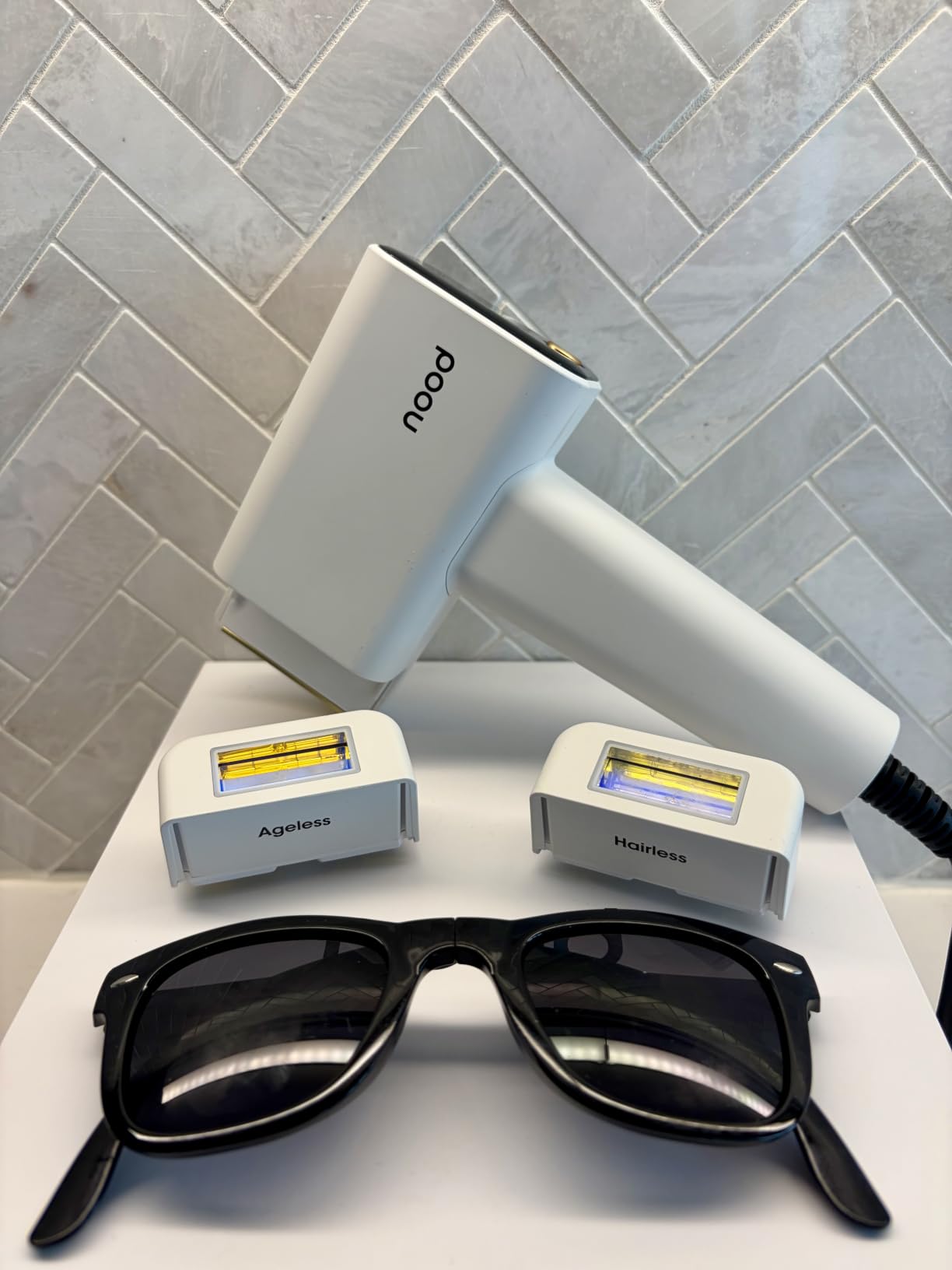 Nood Flasher Pro IPL Laser Hair Removal Device, Forbes Best Product 2026, Clinical-Grade Permanent Results At Home, CryoSoothe Tech customer photo 1