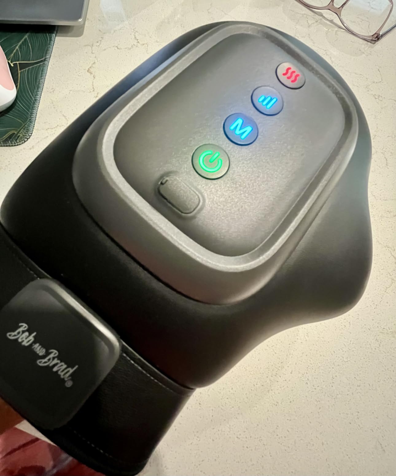 BOB AND BRAD Hand Massager with Heat and Compressions, Individual Fingers | FSA-HSA Eligible, Fatigue Relief, Birthday Gifts, Portable HandSpa Prime Hand Massager for Arthritis and Carpal Tunnel customer photo 1