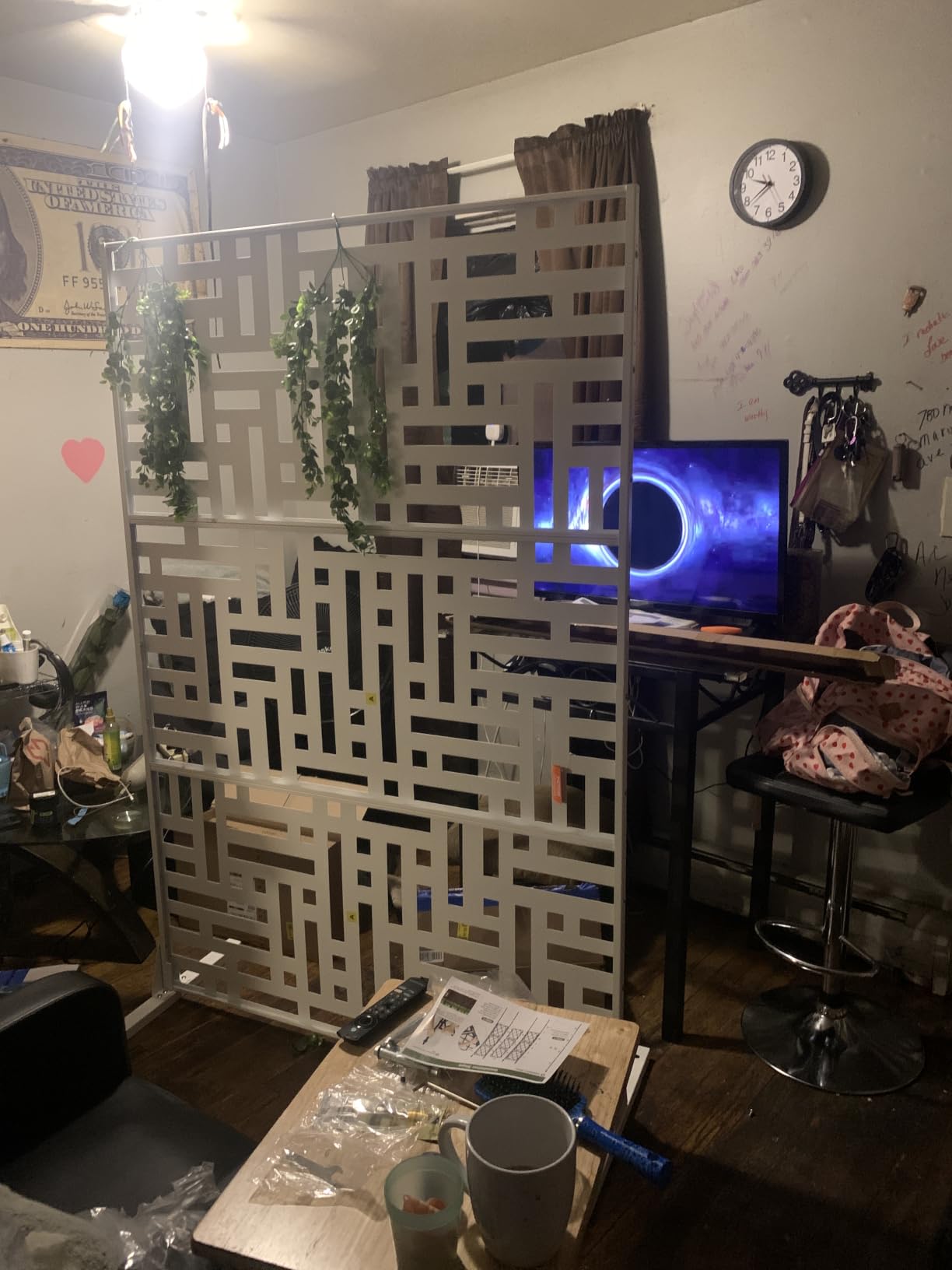 VEVOR Wooden Privacy Screen,36