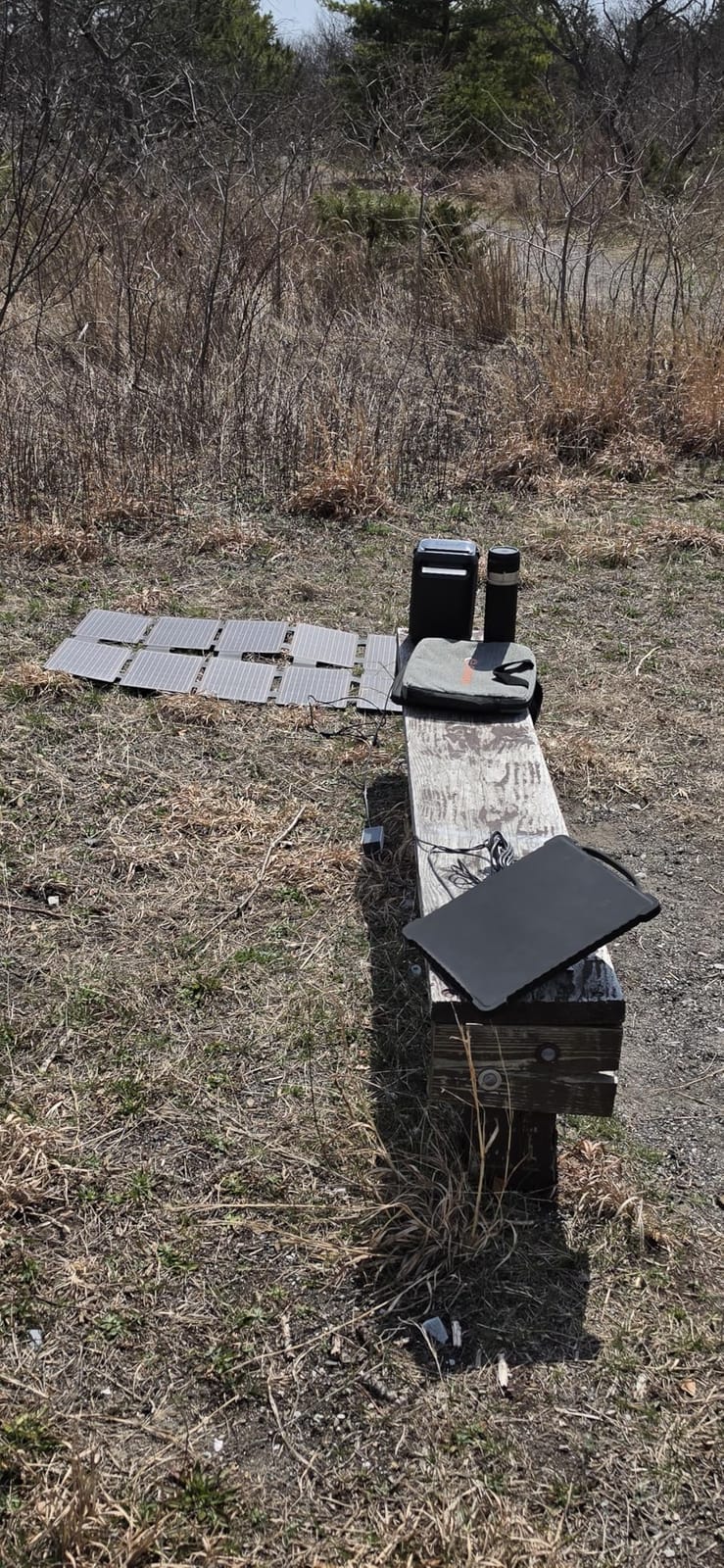 FlexSolar 100W Foldable Portable Solar Panel Charger IP67 Waterproof | with PD3.0 USB-C, QC3.0 USB-A & DC Ports; Emergency Power for Power Station, Phones, Power Banks Camping Outdoor Use customer photo 1