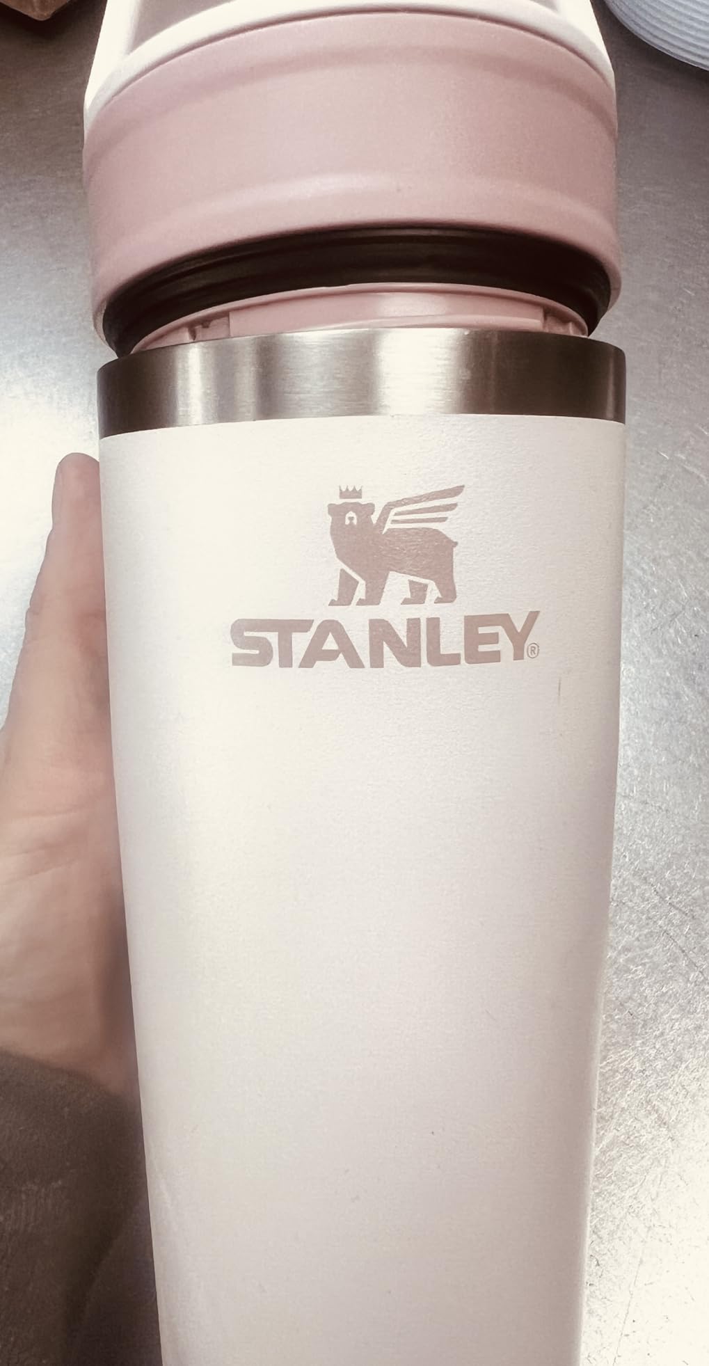 STANLEY Cafe To Go Travel Mug 16 oz | Leakproof Two-Part Drink Through Lid | Tumbler Cup for Coffee, Tea and Drinks | Insulated Stainless Steel Coffee Mug | BPA-Free | Black 2.0 customer photo 2