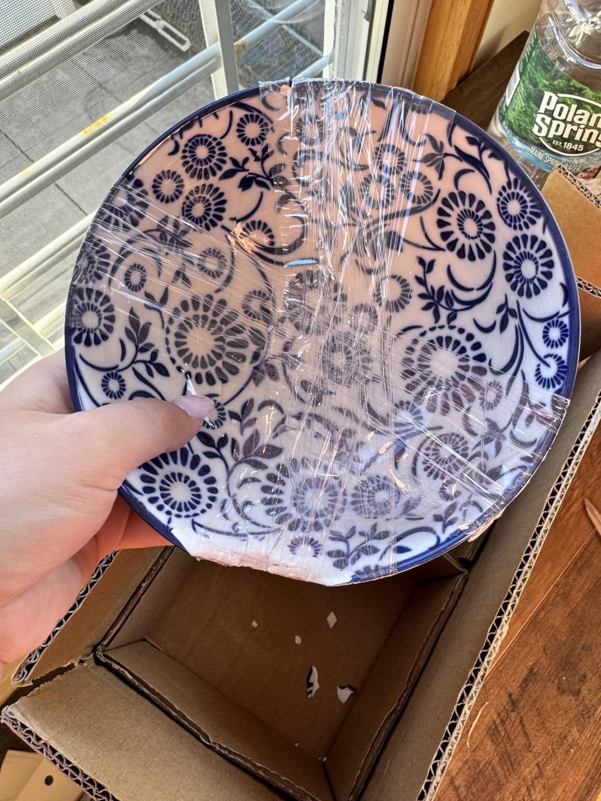vancasso SELENE Plates and Bowls Set for 6, 24 Pieces Porcelain Blue Dinnerware customer photo 2