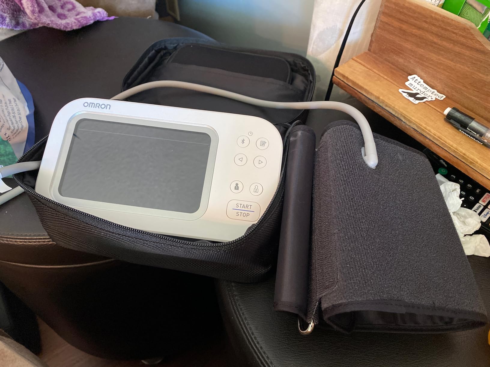 OMRON Platinum Blood Pressure Monitor & Upper Arm Blood Pressure Cuff | For Home Use - #1 Doctor & Pharmacist Recommended Brand - Clinically Validated - AFib Detection - Connect App customer photo 2