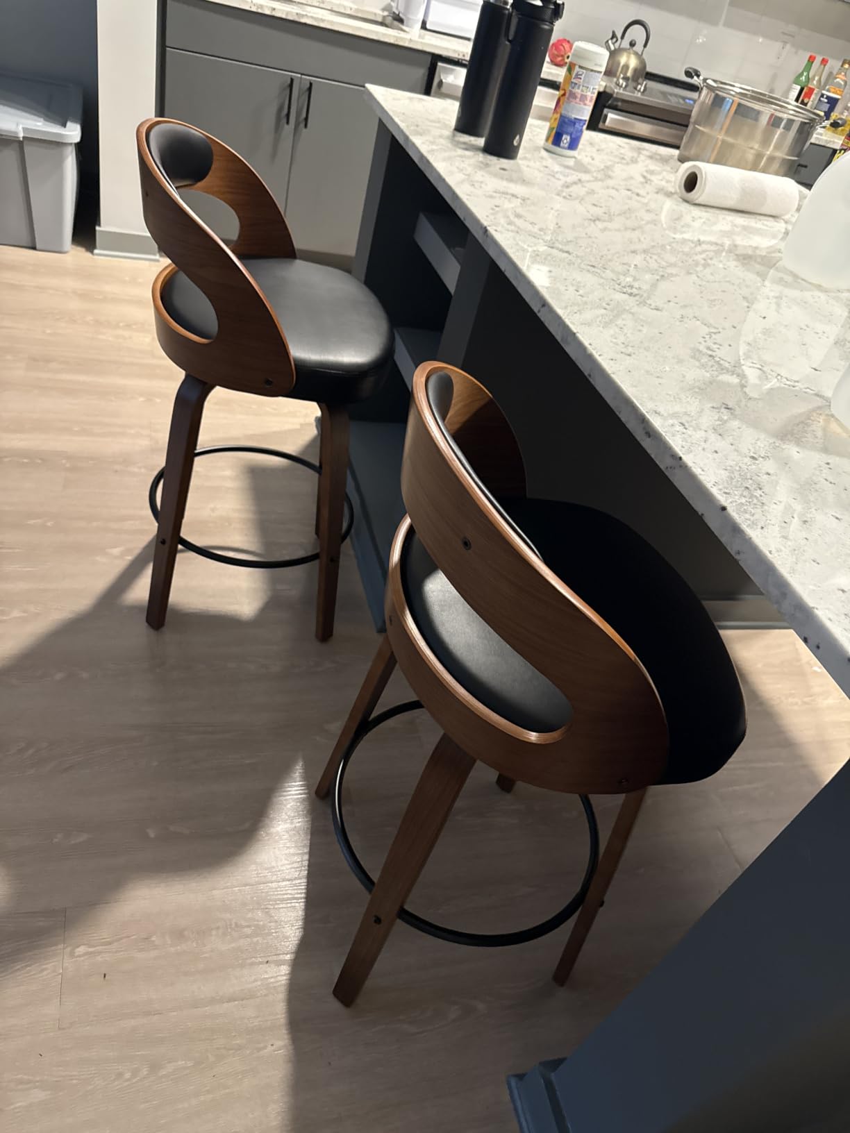 YaFiti Bar Stools Set of 2, 26