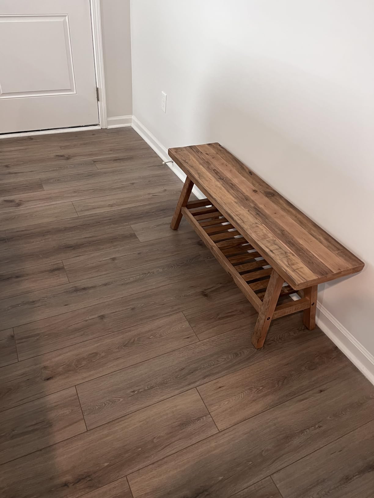 HOKYHOKY Reclaimed Solid Wood Bench-43.3