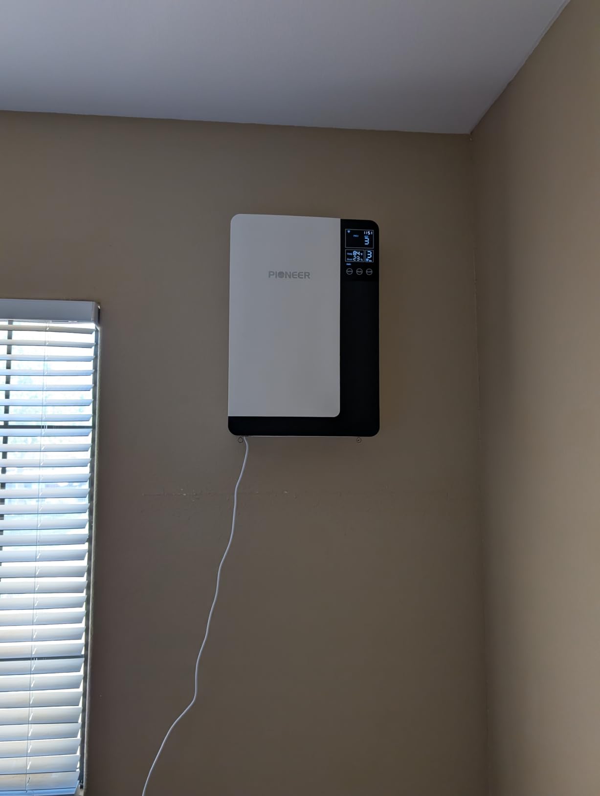 Pioneer ECOasis 150 Ductless Wall-Mounted Single-Room Wi-Fi Energy Recovery Ventilator customer photo 1