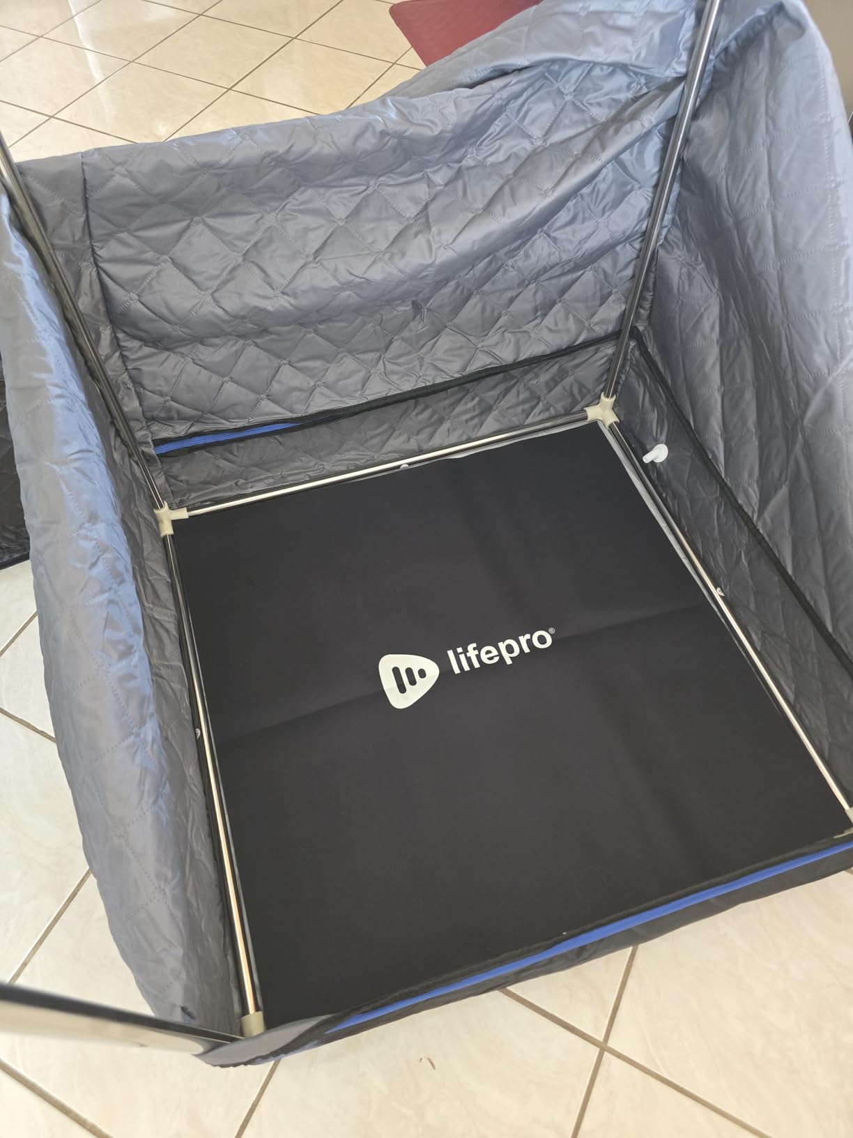 LifePro Revivify Mini Portable Sauna for Home - Infrared Steam Sauna Tent with 2.6L Steamer & 6 Essential Oils, Adjustable Heat Levels App Control customer photo 1