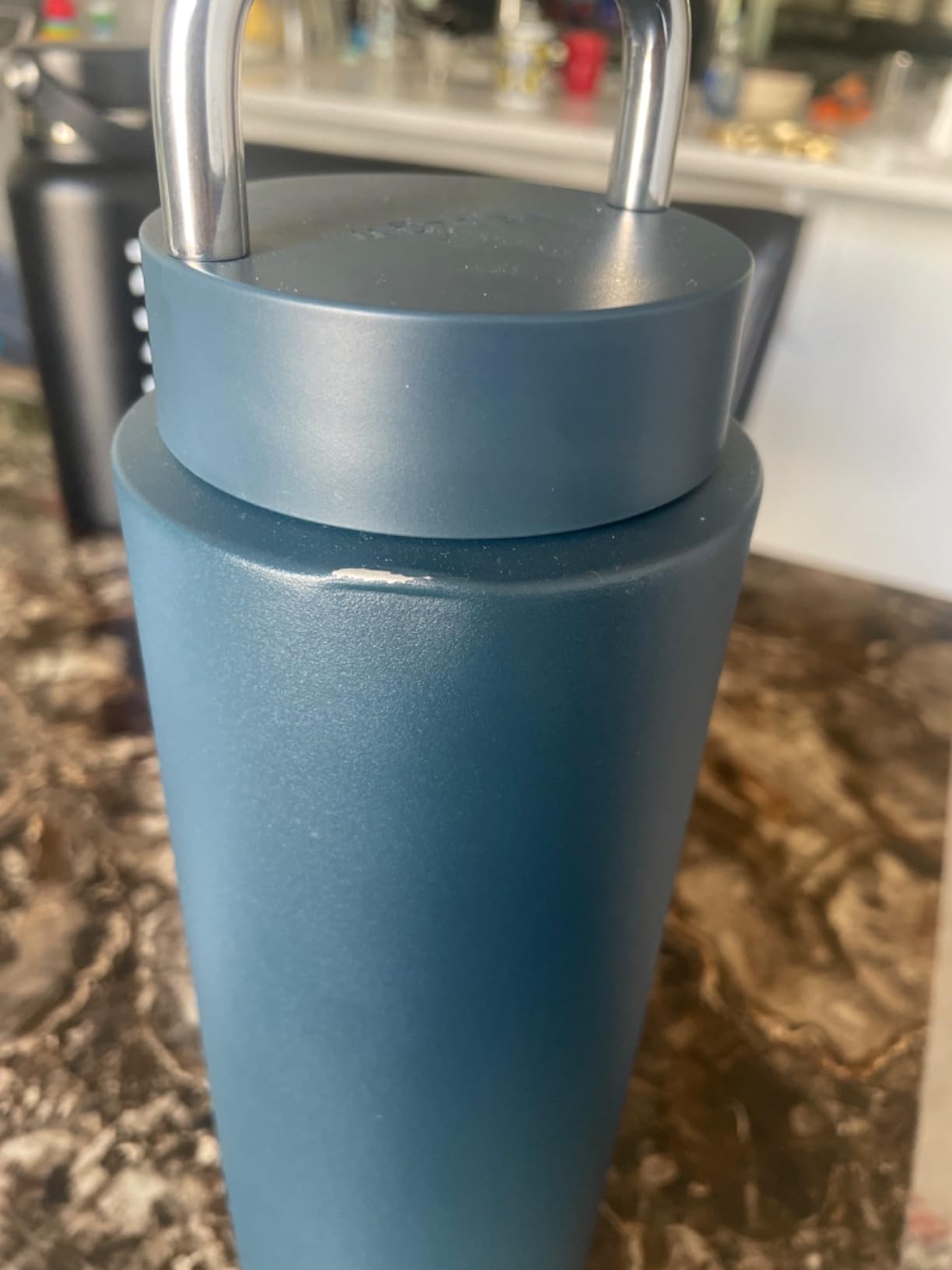 Fellow Carter Carry 32 oz Ceramic Lined Insulated Water Bottle, Leak-Proof | No Metallic Taste, Vacuum Insulated, Sienna customer photo 2