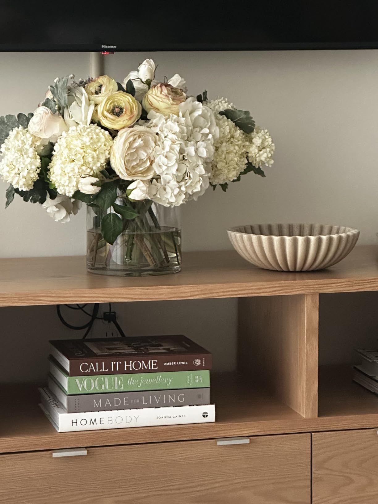 OAKOA Large Decorative Bowl for Home Decor - Key Bowl for Entryway Table customer photo 1