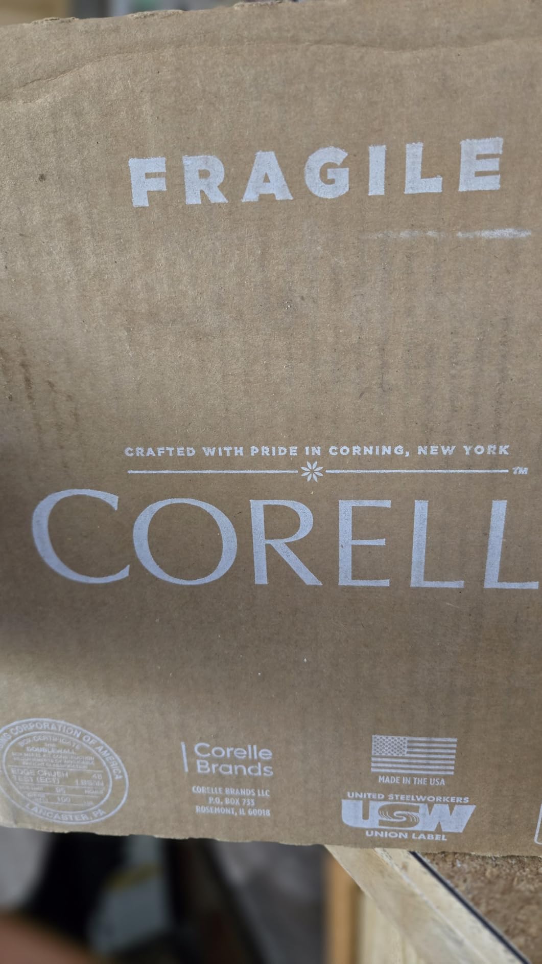 Corelle Vitrelle 18 Piece Glass Dinnerware Sets Service for 6, Triple Layer Chip & Crack Resistant Glass Plate and Bowl Sets, Laila customer photo 1