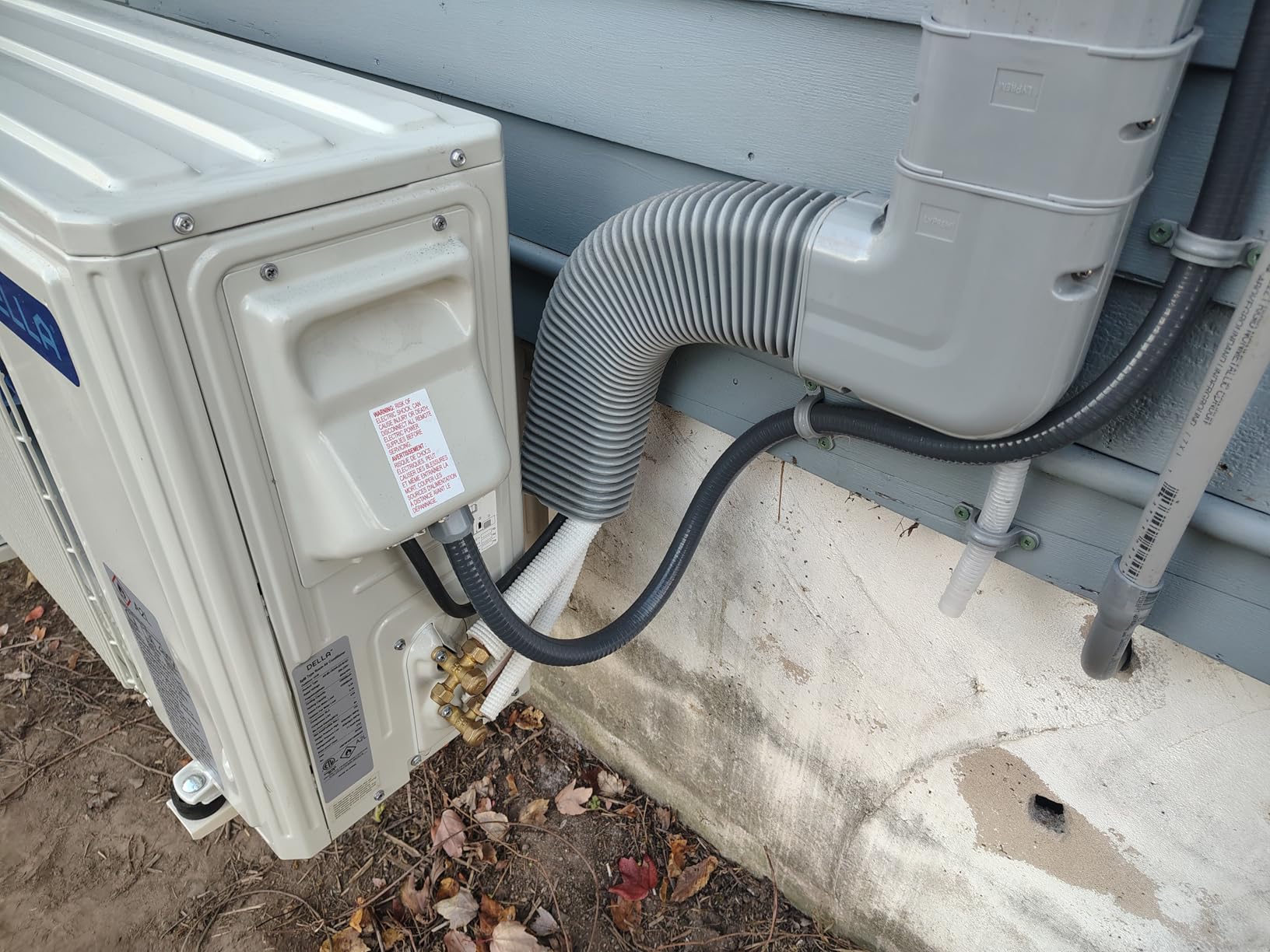 DELLA Serena 22 SEER2 12000 BTU Mini Split Heat Pump Works with Alexa, Energy Star 1 Ton Pre-Charged 230V Ductless AC Unit Inverter Air Conditioner System for Rooms up to 550Sq.Ft, 16.4ft Install Kit customer photo 1