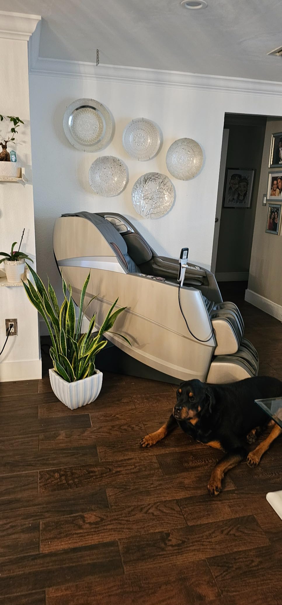 4D Massage Chair Full Body Zero Gravity OverSize Recliner with Body Scan customer photo 1