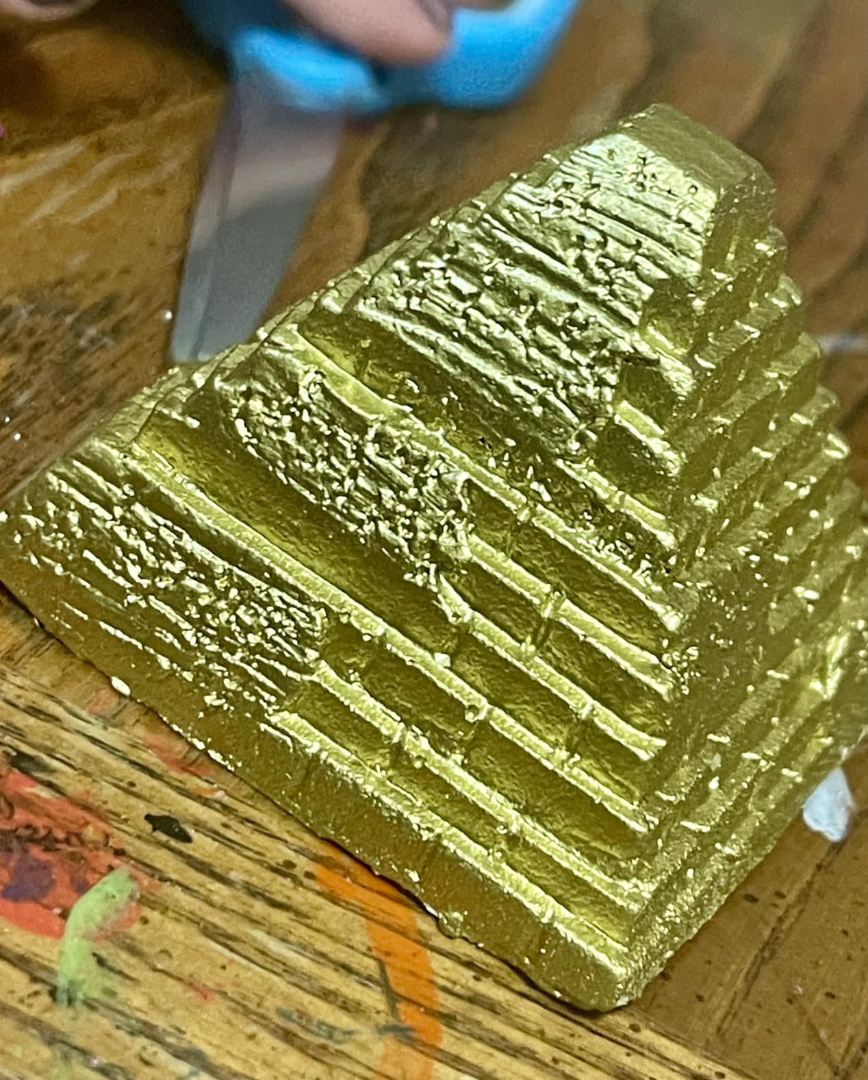 National Geographic Ancient Egypt Dig Kit with Gems and Replica Artifacts | Pyramid, Sphinx & Pharaoh Dig Bricks, Real Gemstones, Replica Artifacts, Excavation Tools, Archaeology Activity customer photo 1