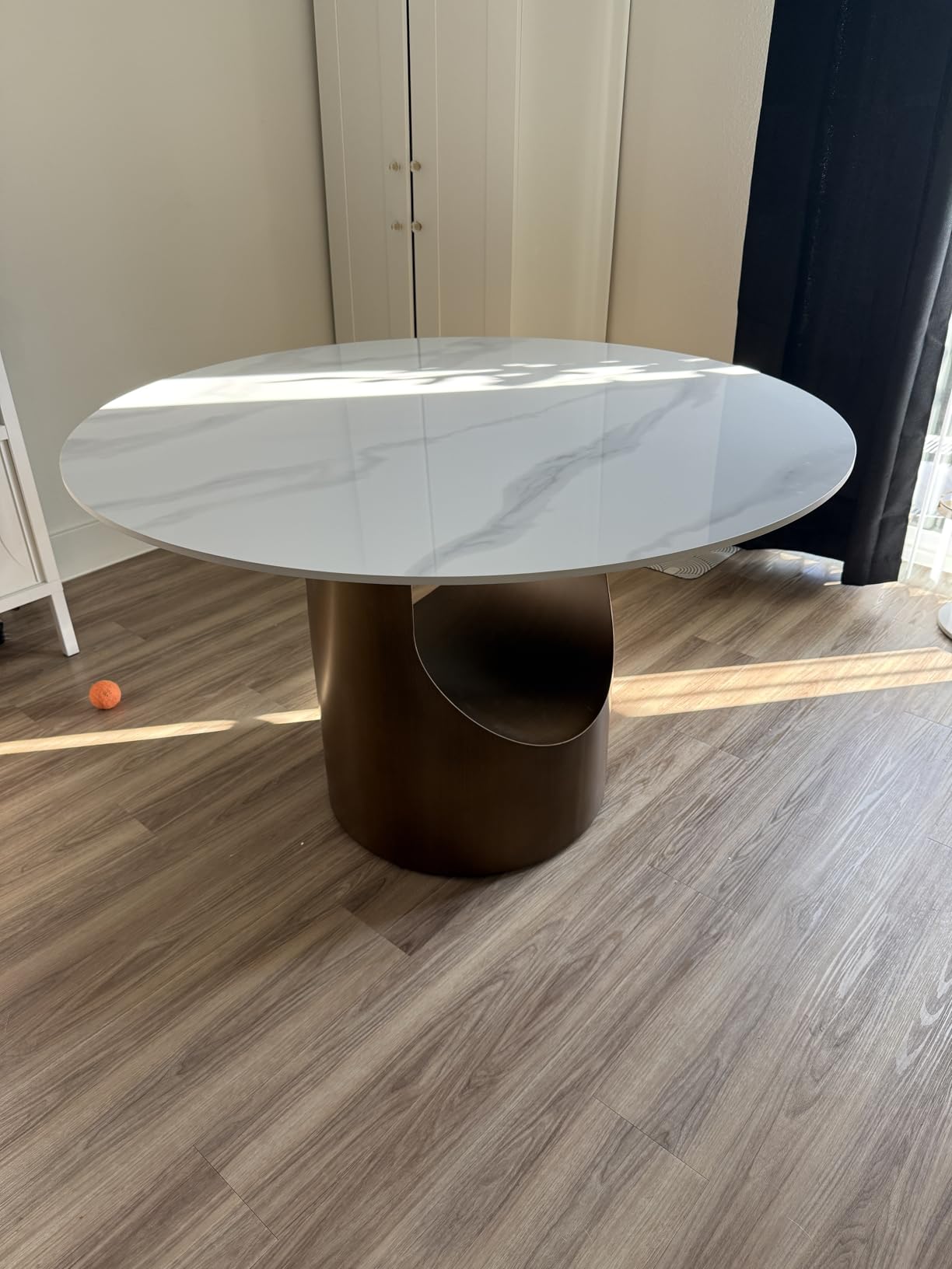 POVISON Round Pandora Dining Table for 4, 47