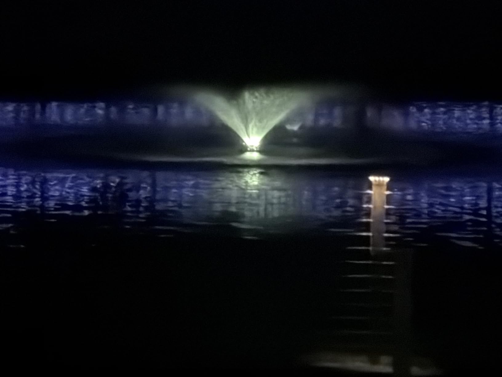 RELIY Pond Fountain Aerator, 1HP 110V 15000 GPH Fountain Pump, Fully Automatic Powerful Lake Floating Fountain, 100 FT Power Cord, 2x100 FT Traction Rope, Pond Fountains For Large Ponds customer photo 1