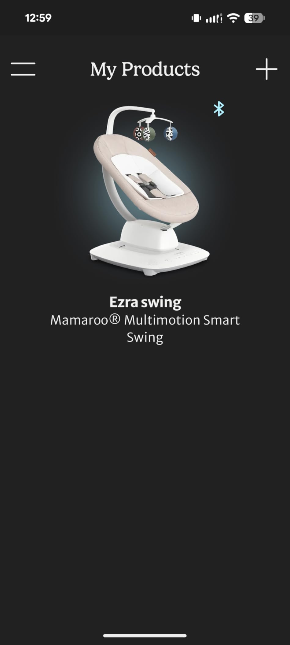 UPPAbaby Mamaroo Smart Swing with MotionSync & Newborn Insert - Charlie customer photo 1