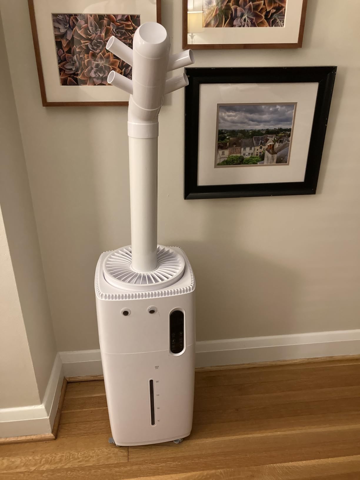 26L/5.7Gal Humidifier Large Room 3000 ft2, Supersized Cool Mist, 38H Quiet Humidifiers for Bedroom, 2000mL/h Mist Output, Touch/Remote Control, Humidifiers for Home, Whole House, Plant, White customer photo 2