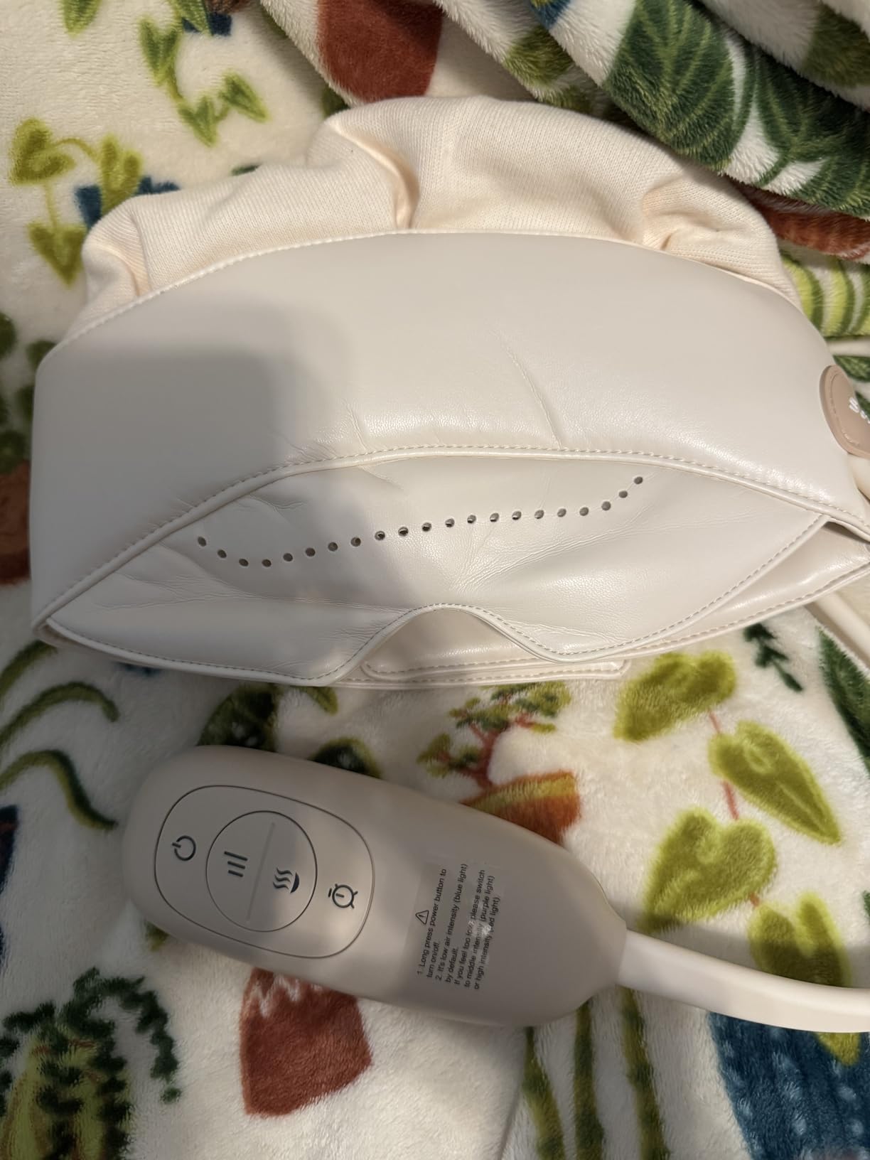 FSA Eligible HSA Approved Head Massager for Headaches, Eye Massager with Heat, 2200 mAh Electric Rechargeable Head Tool for Stress Relief, Migraine Relief Massager for Forehead, 6 Zone Kneading customer photo 2