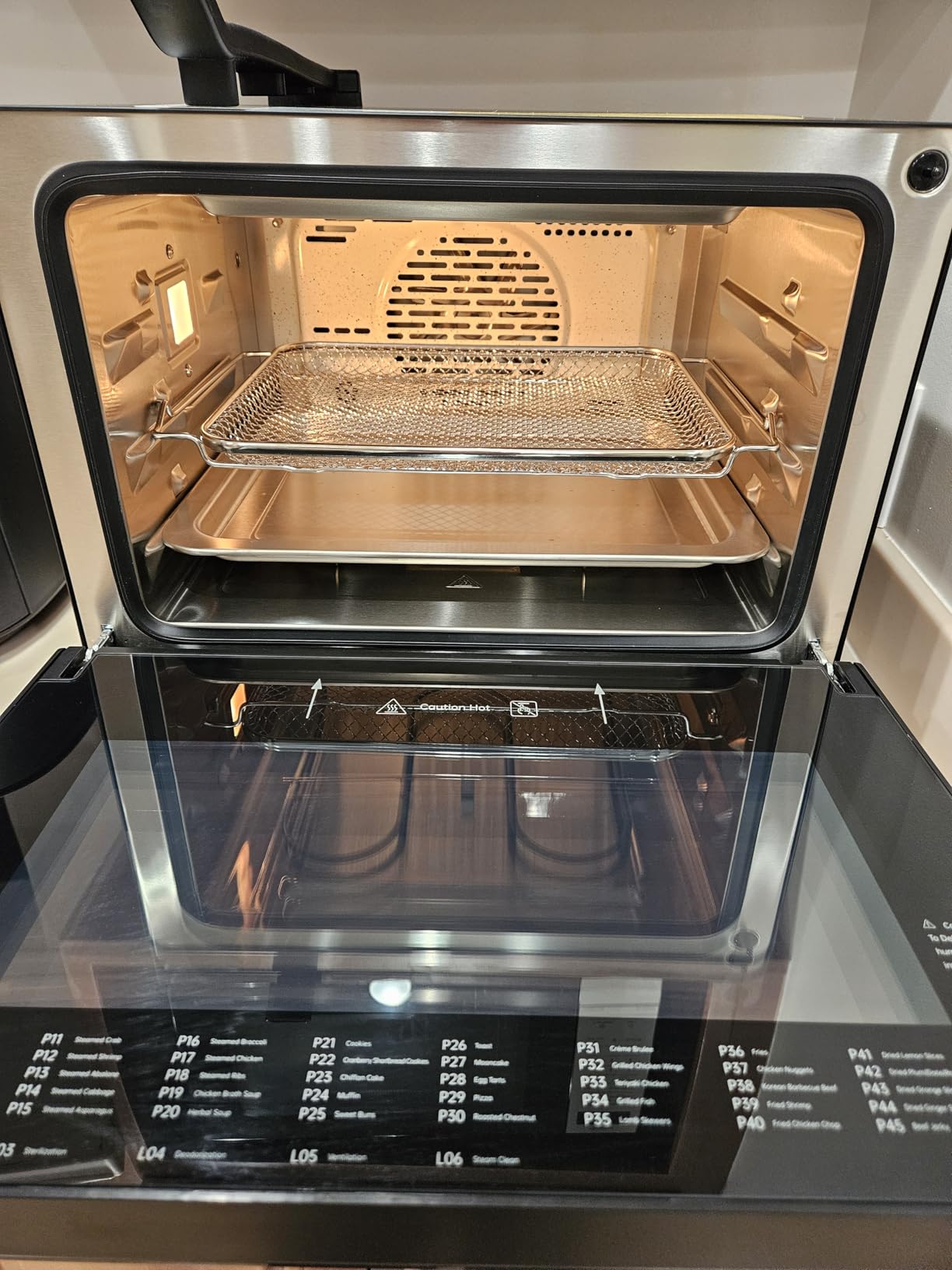 FOTILE HYZK32-E3-B ChefCubii 1.1 cu. ft. 4-in-1 Combi-Steam Oven with Steam-Bake, Air Fry, Convection, Dehydrator Functions, and 50 Preset Menus, Black customer photo 1