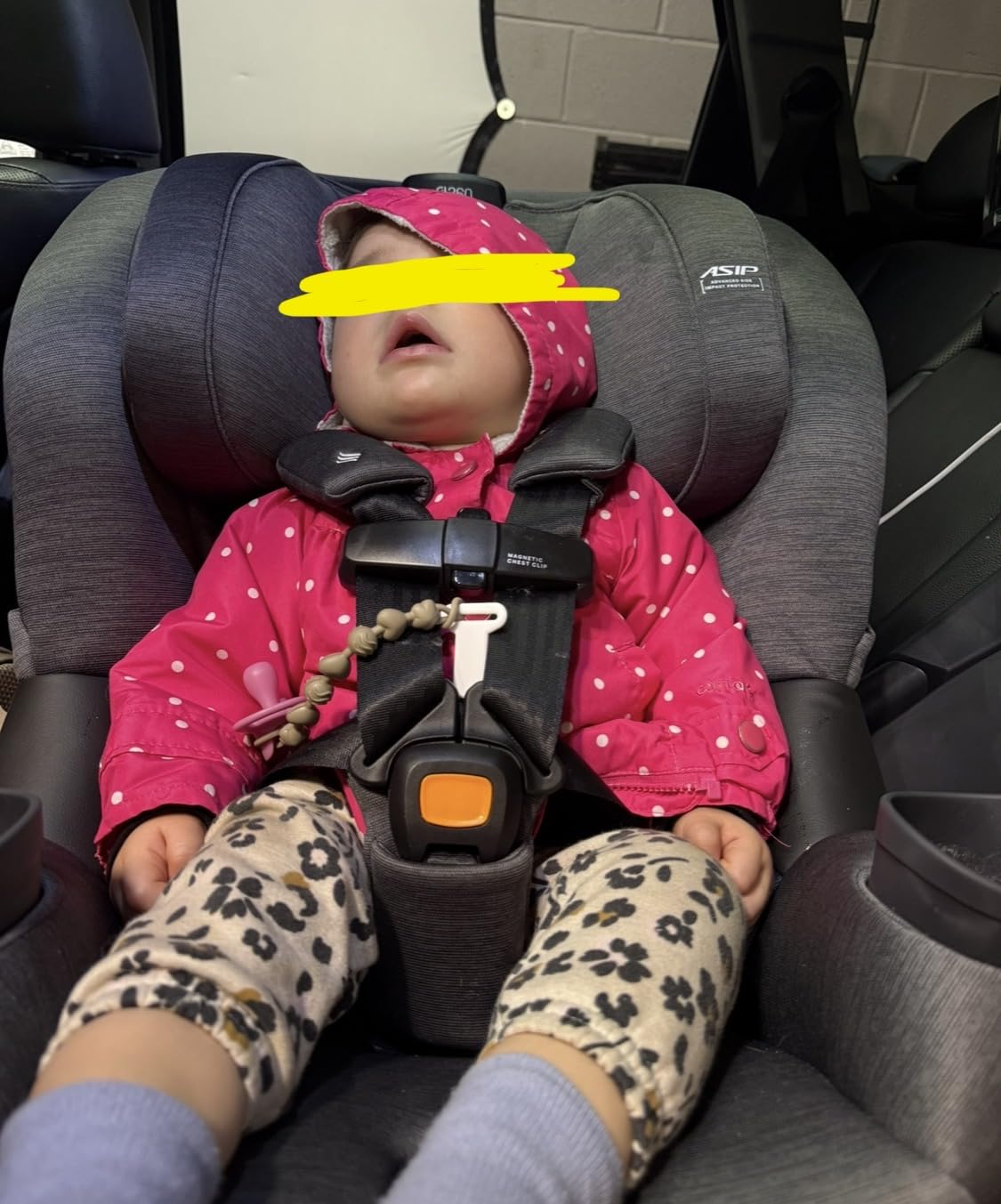 Chicco Fit360 Rotating Convertible Car Seat, 360° Rotation, LeverLock | Convertible toddler car seat, Carbon/Grey, ClearTex, GREENGUARD Gold, 4-40 lbs rear-facing, ASIP, magnetic chest clip customer photo 1