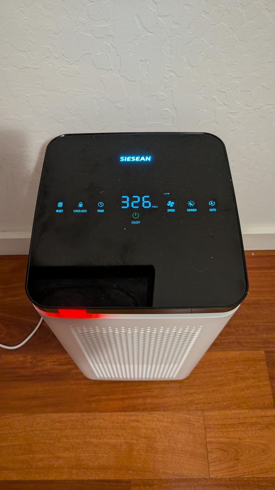 Air Purifiers for Home Large Rooms up to 3500 Ft², H13 True HEPA 0.1 Micron 99.97% Filtration with Carbon Filter, 235 CFM CADR, for Pollen, Pet Odor, Smoke, VOCs, 30dB Sleep Mode, PM2.5 Display customer photo 2