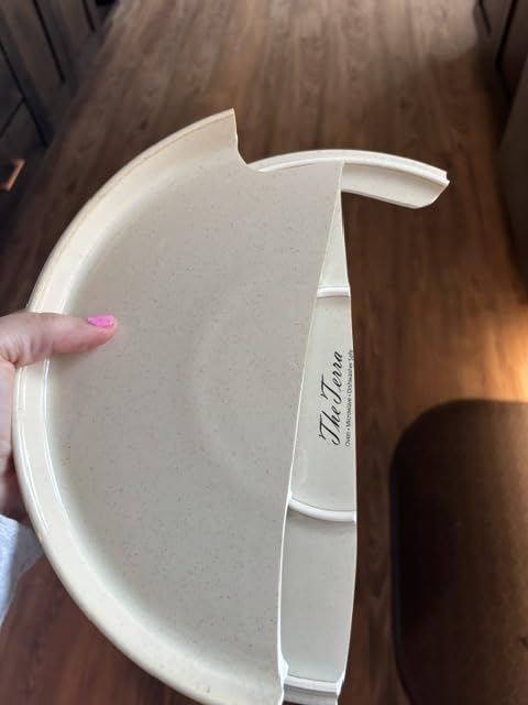 TheTerra Ceramic Dinnerware Set for 4, 12-Piece Plates and Bowls Set customer photo 1