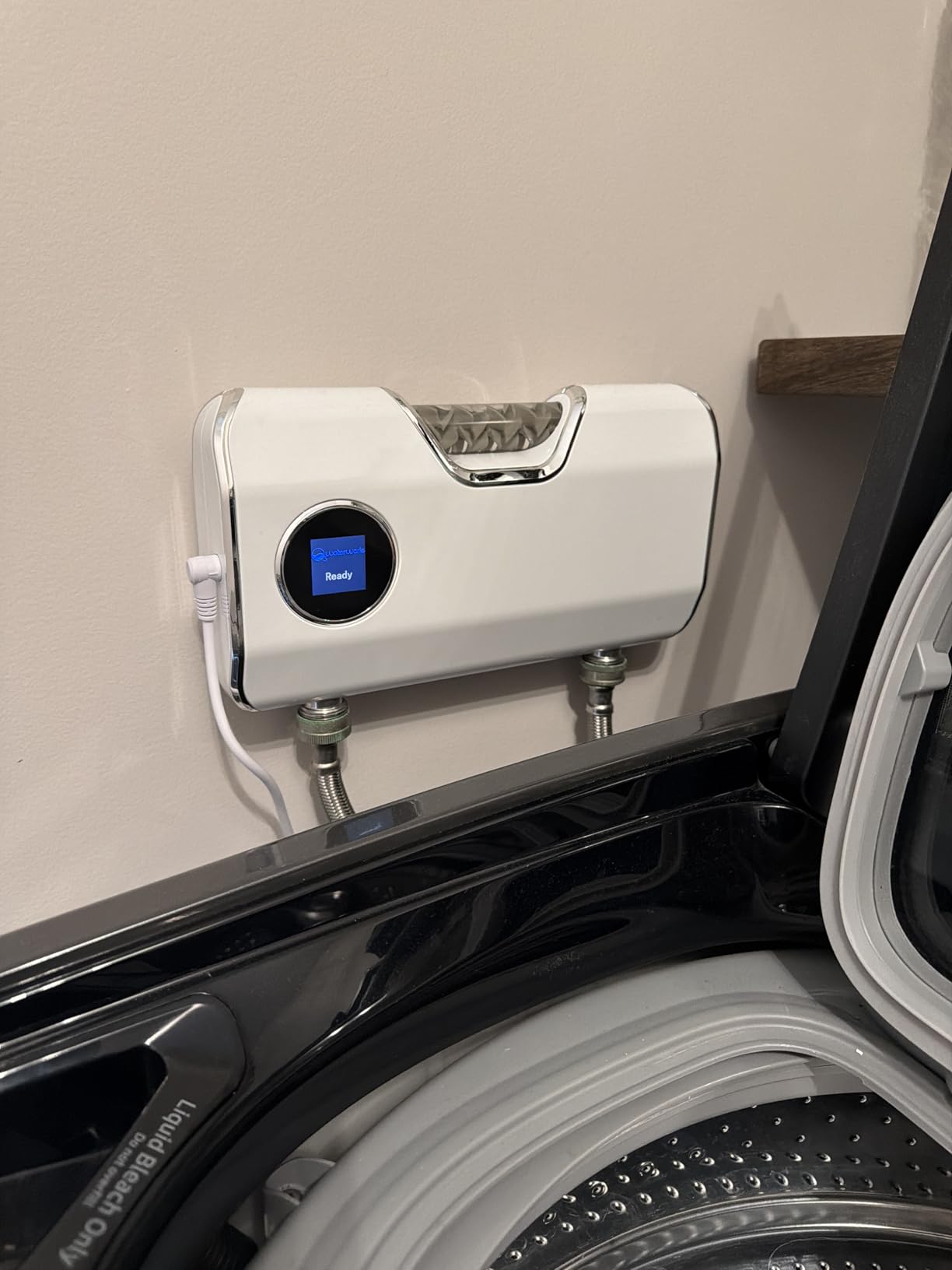 O3 Waterworks Smart Laundry System, White | Detergent-Free Cleaning, O3 Water Technology, Easy Install customer photo 1