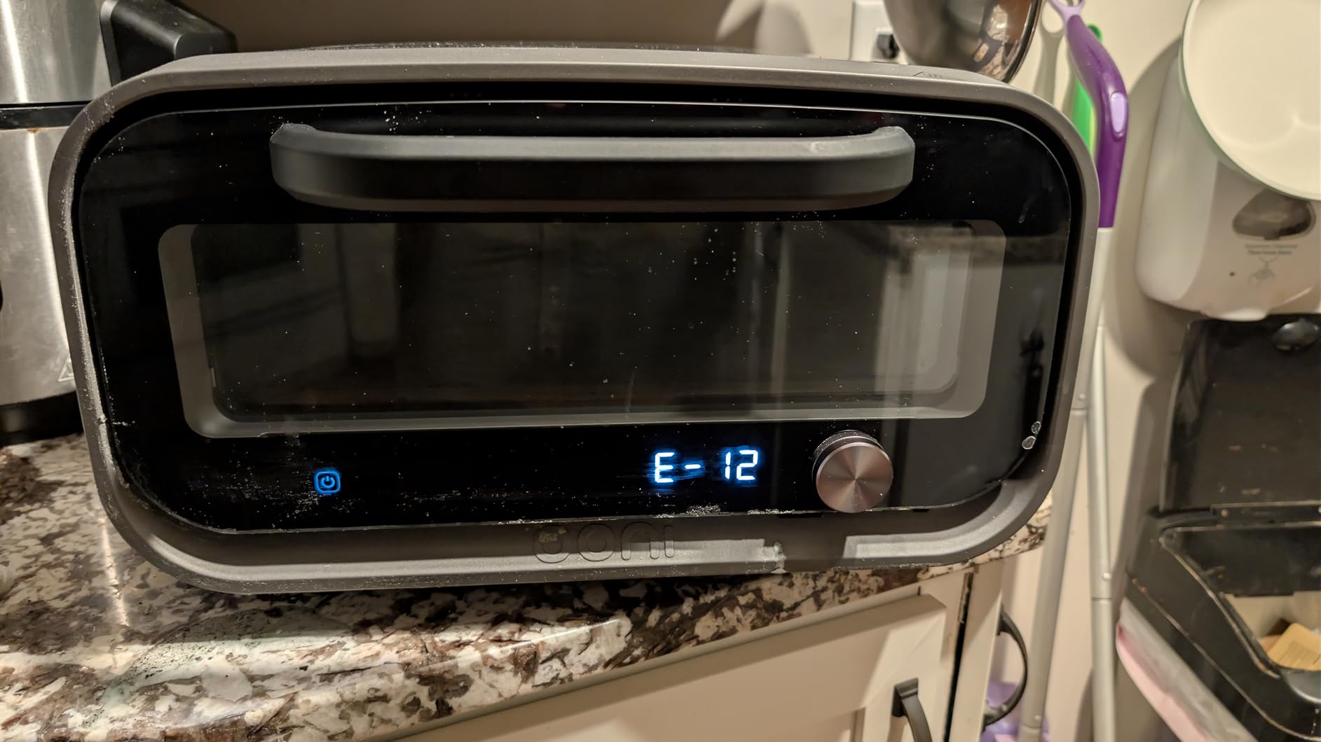 Ooni Volt 2 Electric Indoor Pizza Oven - Versatile Countertop Electric Toaster Oven, Cook 12 Inch Pizzas and More - Charcoal Grey customer photo 2