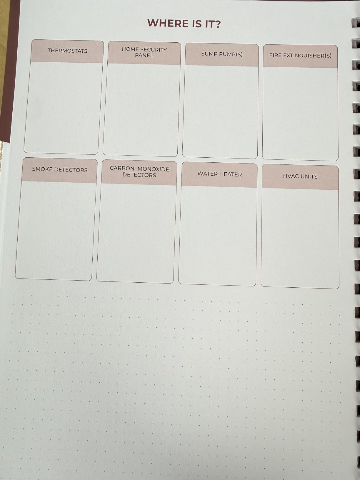 Clever Fox Home Organization, Maintenance & Cleaning Planner, Black | Home organizer notebook for adults, stay at home mom, household management, new house organizing, cleaning schedule workbook customer photo 1