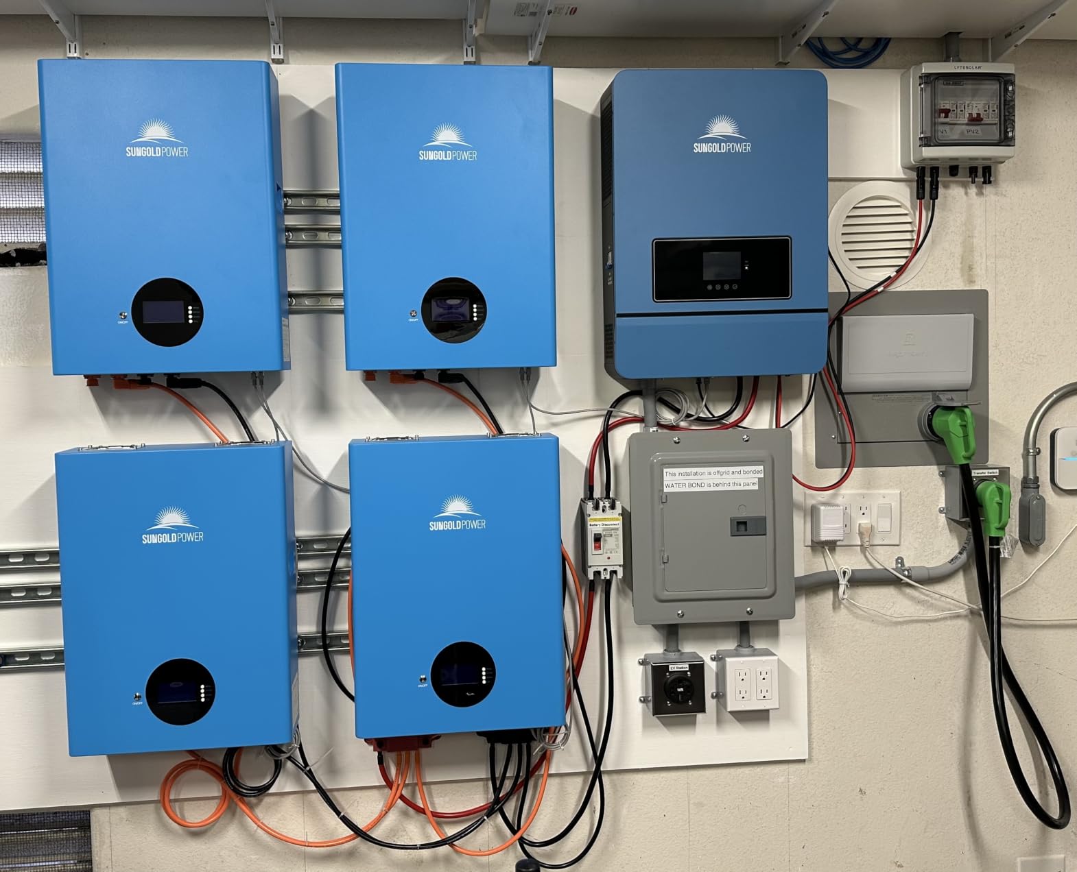 SUNGOLDPOWER 10000W 48V Solar Inverter, Built-in 2 MPPTs, Max 200A Battery Charging, AC Input/Output 120V/240V(settable), Split Phase Pure Sine Wave Inverter(WiFi and BMS COMM) UL1741 SPH10048P customer photo 1