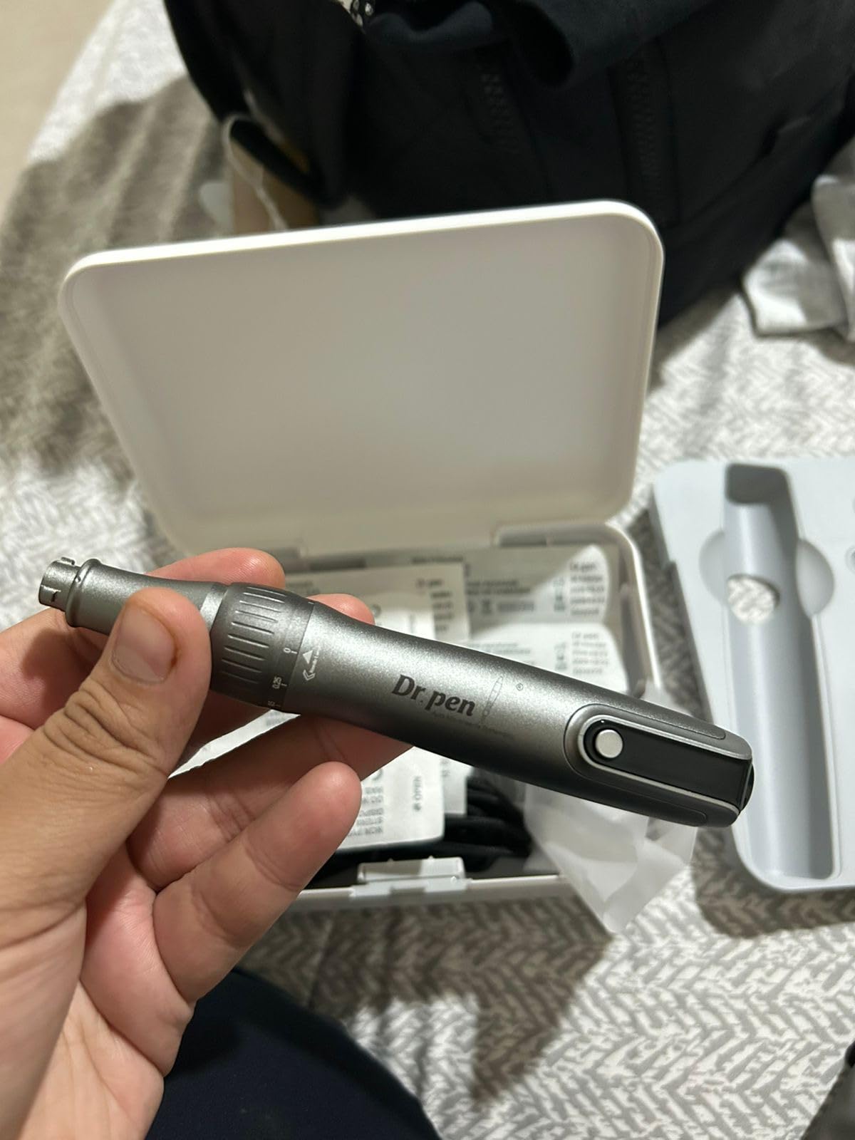 Dr pen Microneedling pen M8S for Home Use customer photo 2