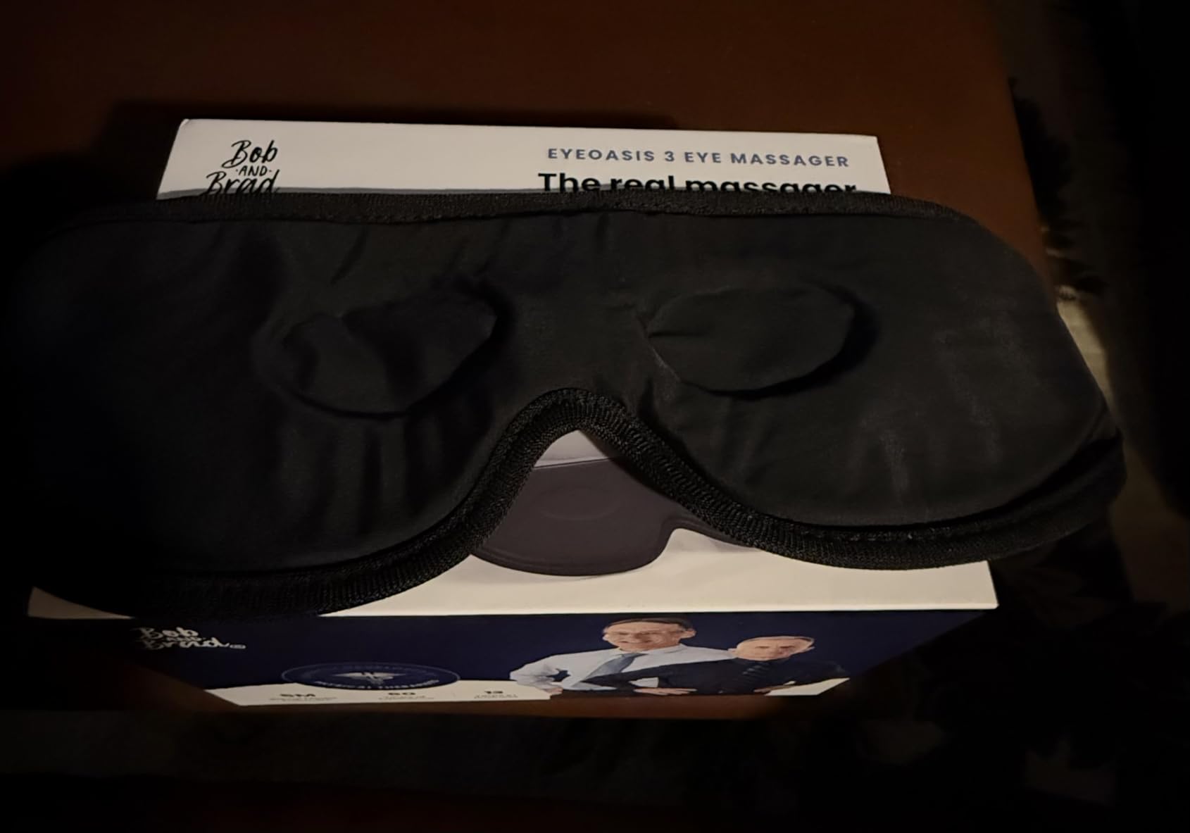 BOB AND BRAD Eye Massager with Heat and Cooling, FSA-HSA Eligible, Heated Eye Massager Mask for Dry Eyes, Migraines, Headaches Relief, Reduce Strain, Improve Sleeping, Birthday Gift for Women Men customer photo 1