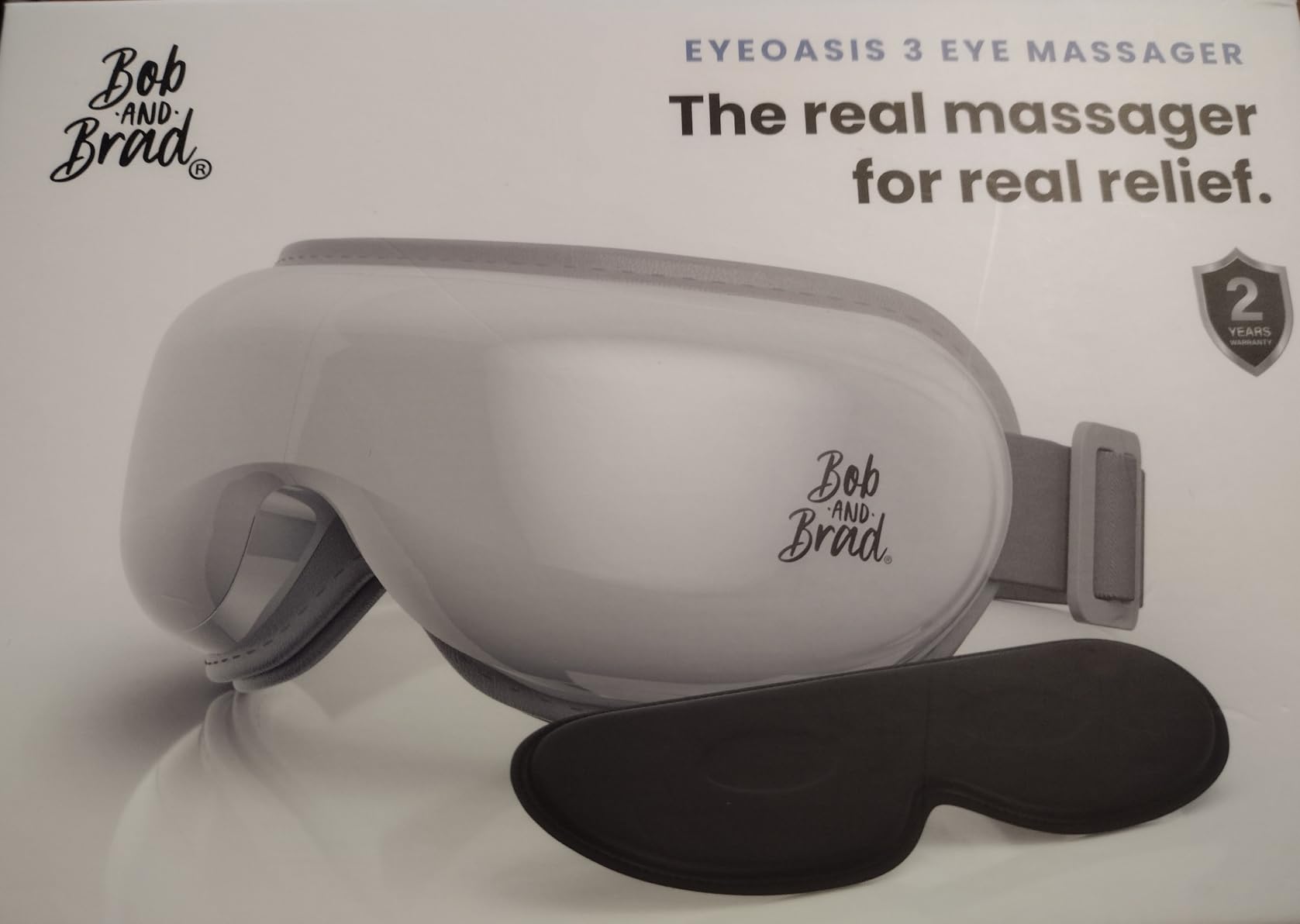 BOB AND BRAD Eye Massager with Heat and Cooling, FSA-HSA Eligible, Heated Eye Massager Mask for Dry Eyes, Migraines, Headaches Relief, Reduce Strain, Improve Sleeping, Birthday Gift for Women Men customer photo 2