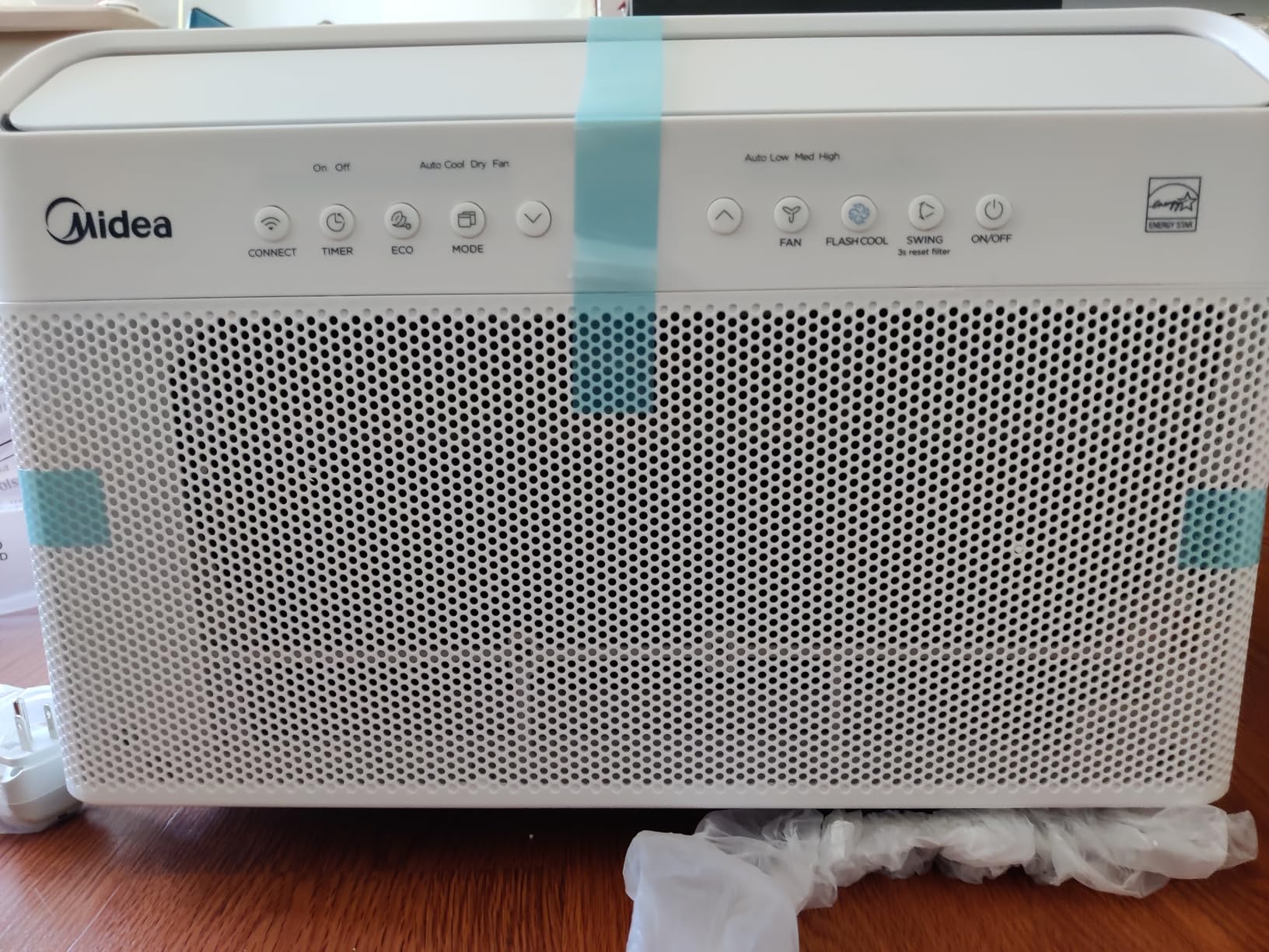 Midea 10,000 BTU U Shaped Window Air Conditioner, Cools up to 450 Sq Ft, Ultra Quiet, Inverter Control, Open Window Flexibility, Alexa/Google Assistant customer photo 2