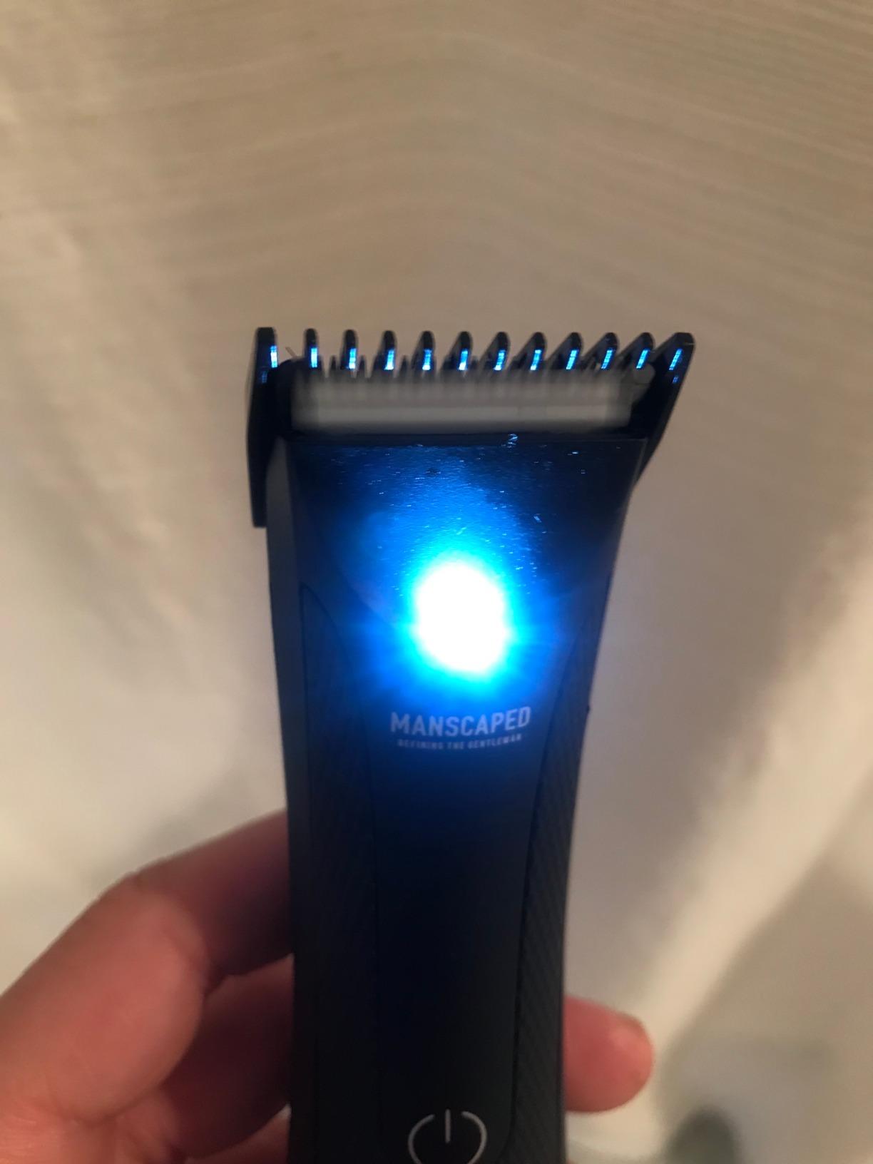 MANSCAPED® The Lawn Mower® 3.0 Plus - Groin, Body & Bikini Hair Trimmer, Updated SkinSafe® Trimmer Blade, Waterproof Wet/Dry Groomer, USB-C Rechargeable, Men's & Women's Wireless Shaver, White Hot customer photo 2